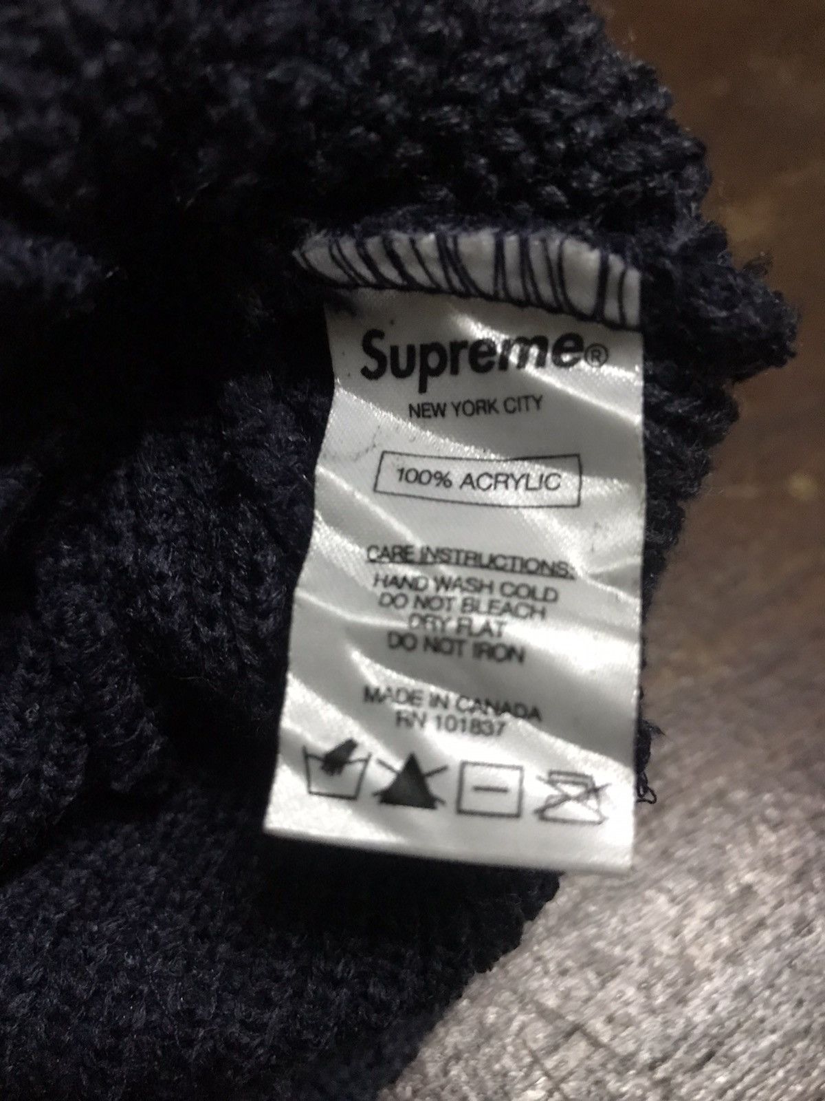 Supreme Supreme beanie hat spellout patches Size ONE SIZE - 5 Thumbnail