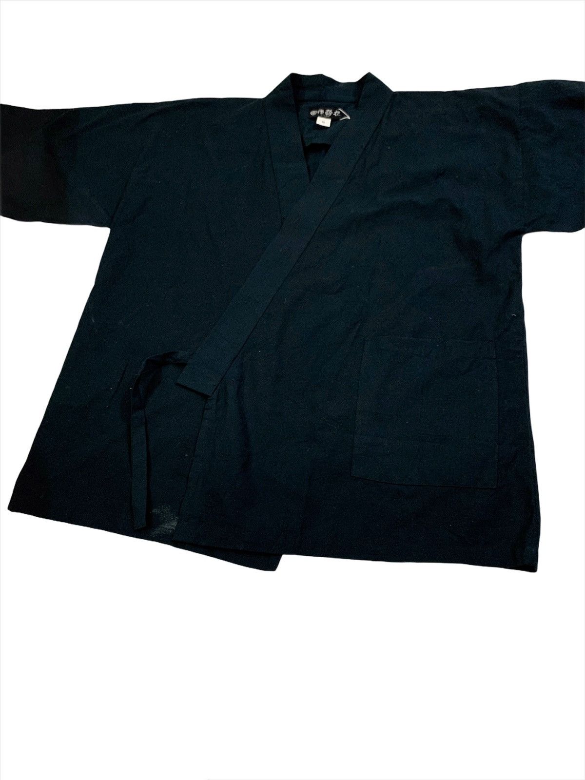 Japanese Brand × Komono Minimal Japanese Brand Black Plain Cardigan Kimono Size US M / EU 48-50 / 2 - 2 Thumbnail
