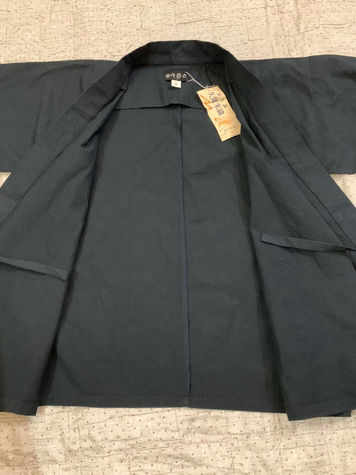 Japanese Brand × Komono Minimal Japanese Brand Black Plain Cardigan Kimono Size US M / EU 48-50 / 2 - 6 Thumbnail