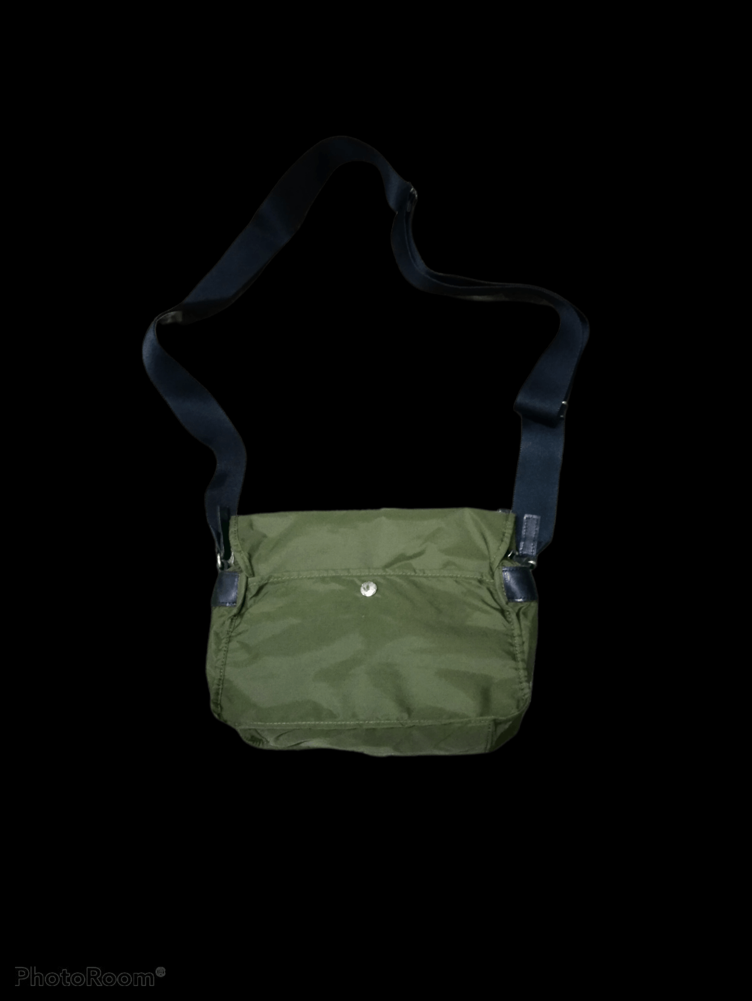 Yohji Yamamoto YOHJI YAMAMOTO OLIVE GREEN BAG Size ONE SIZE - 2 Thumbnail
