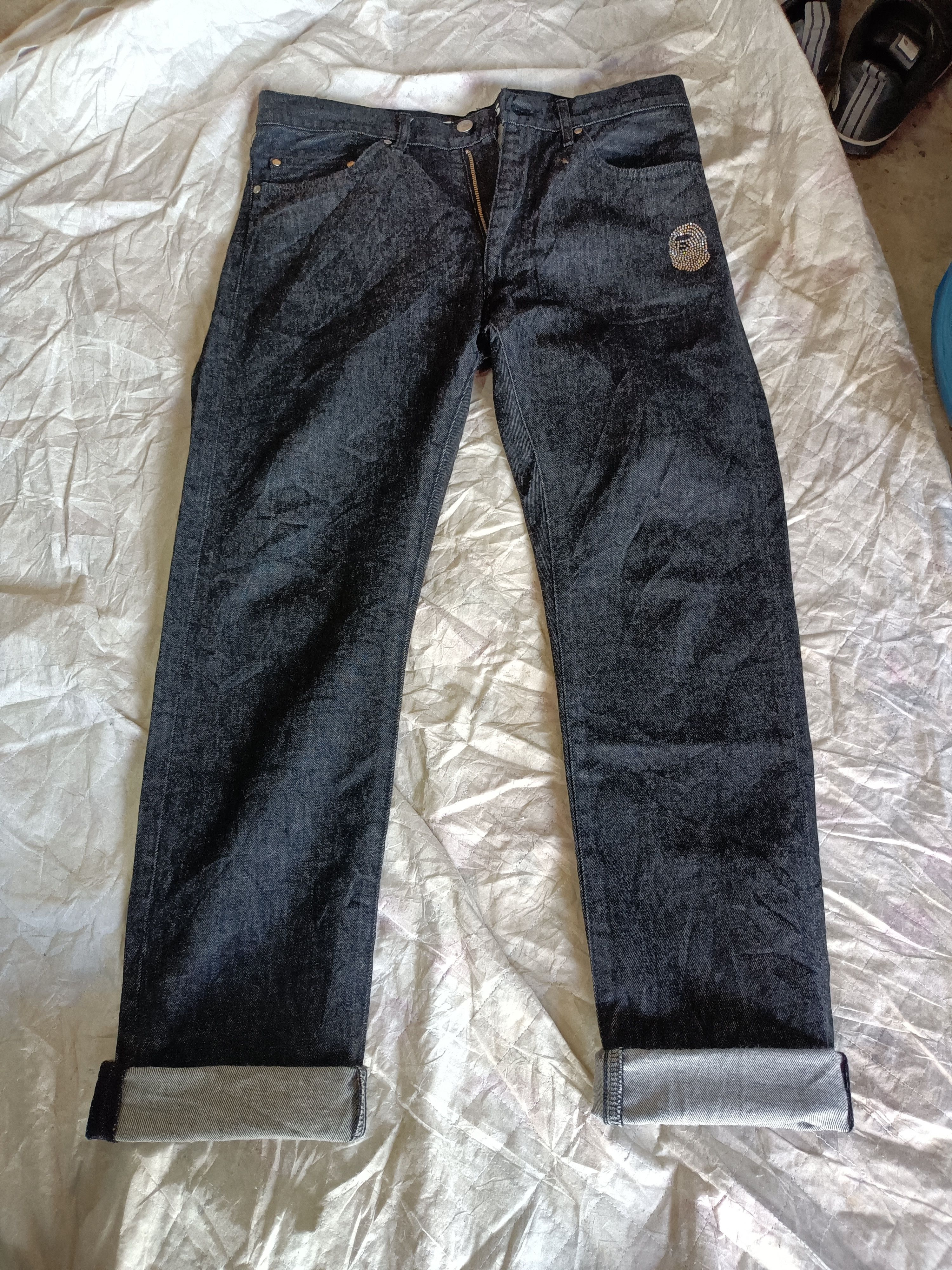 Bape Swaroski 2008 Type-05 Slim Taper Denim Size US 34 / EU 50 - 3 Thumbnail