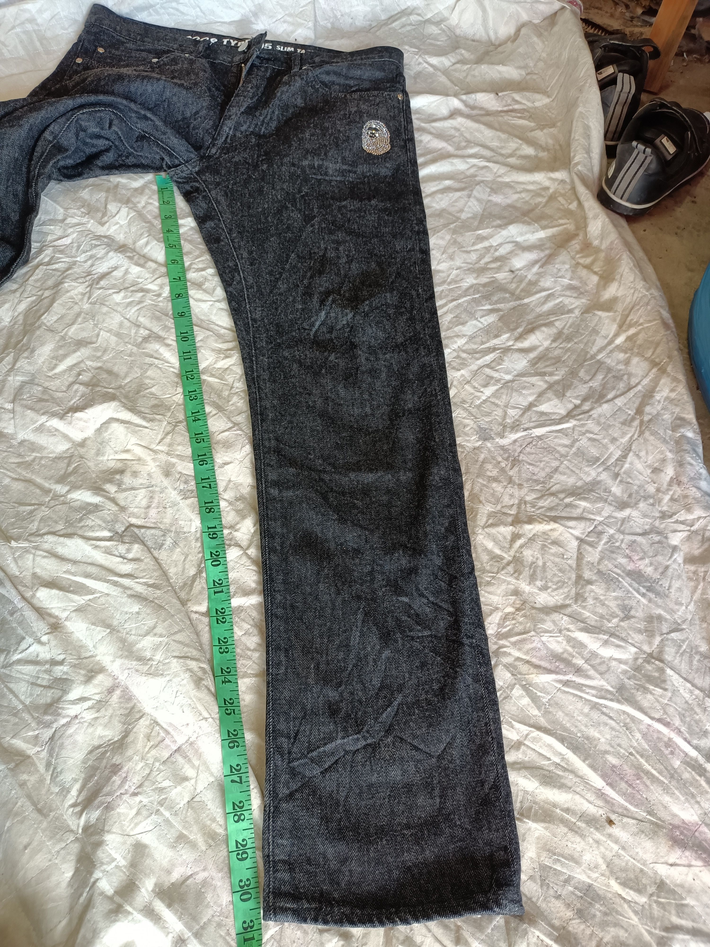 Bape Swaroski 2008 Type-05 Slim Taper Denim Size US 34 / EU 50 - 20 Thumbnail