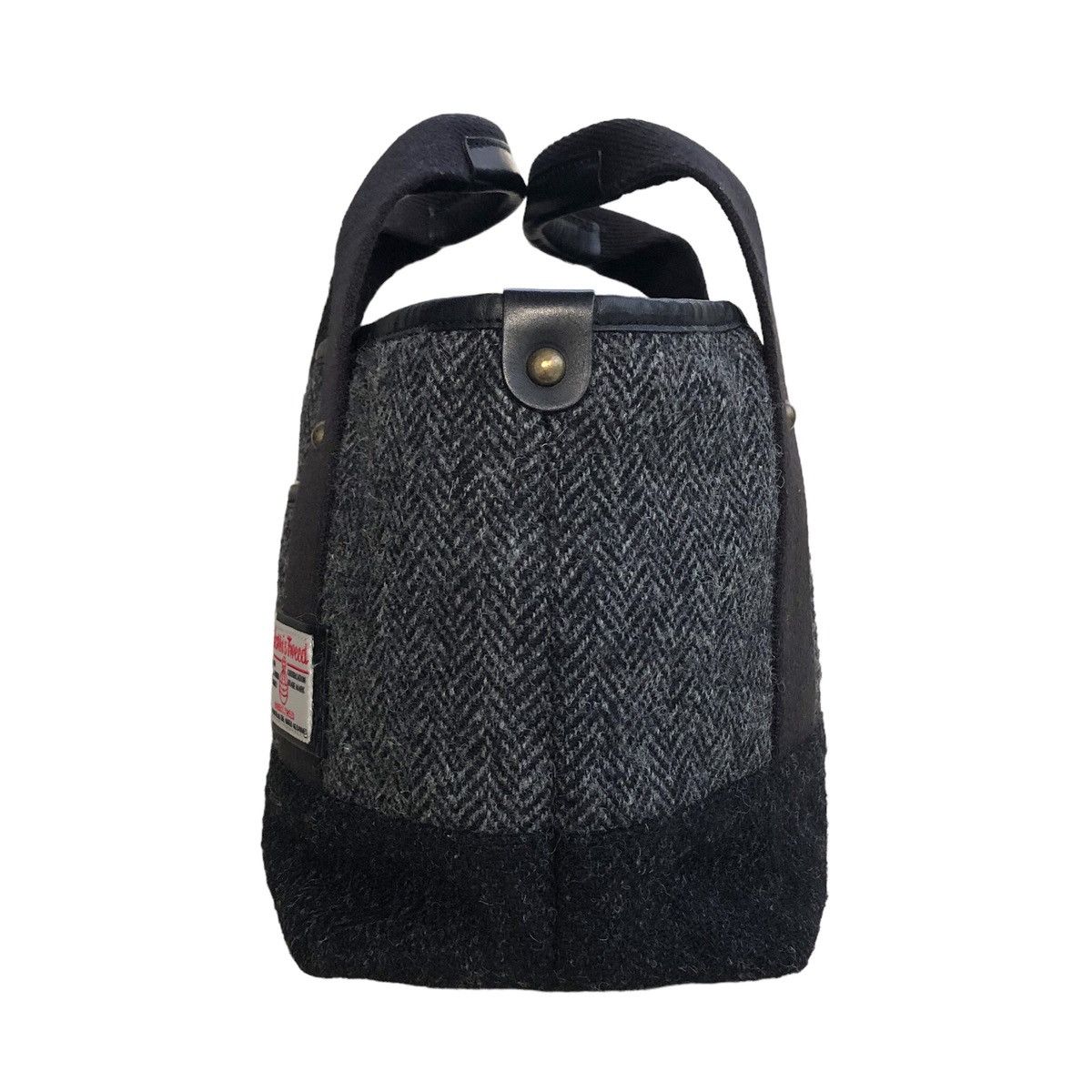 Harris Tweed Harris Tweed X Nolley's Hand Leather Tote Bag Size ONE SIZE - 3 Thumbnail
