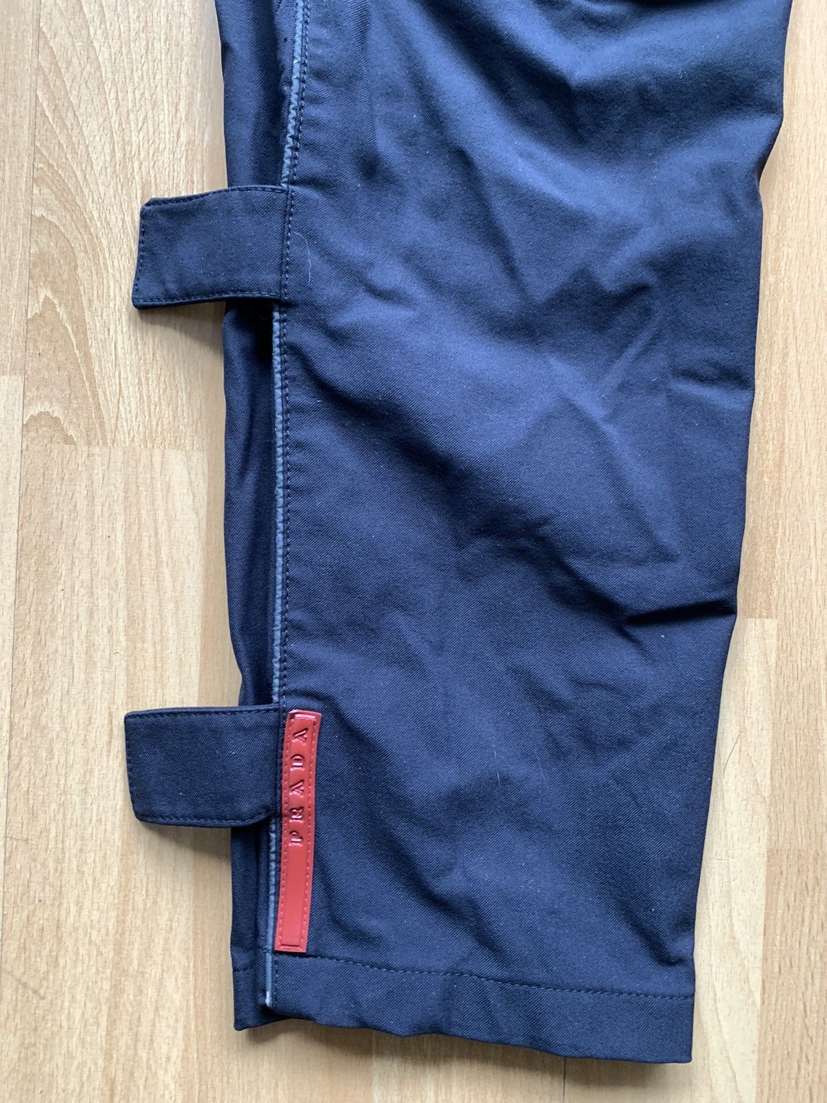 Prada AW99 velcro sport navy tab pants Size US 28 / EU 44 - 5 Thumbnail