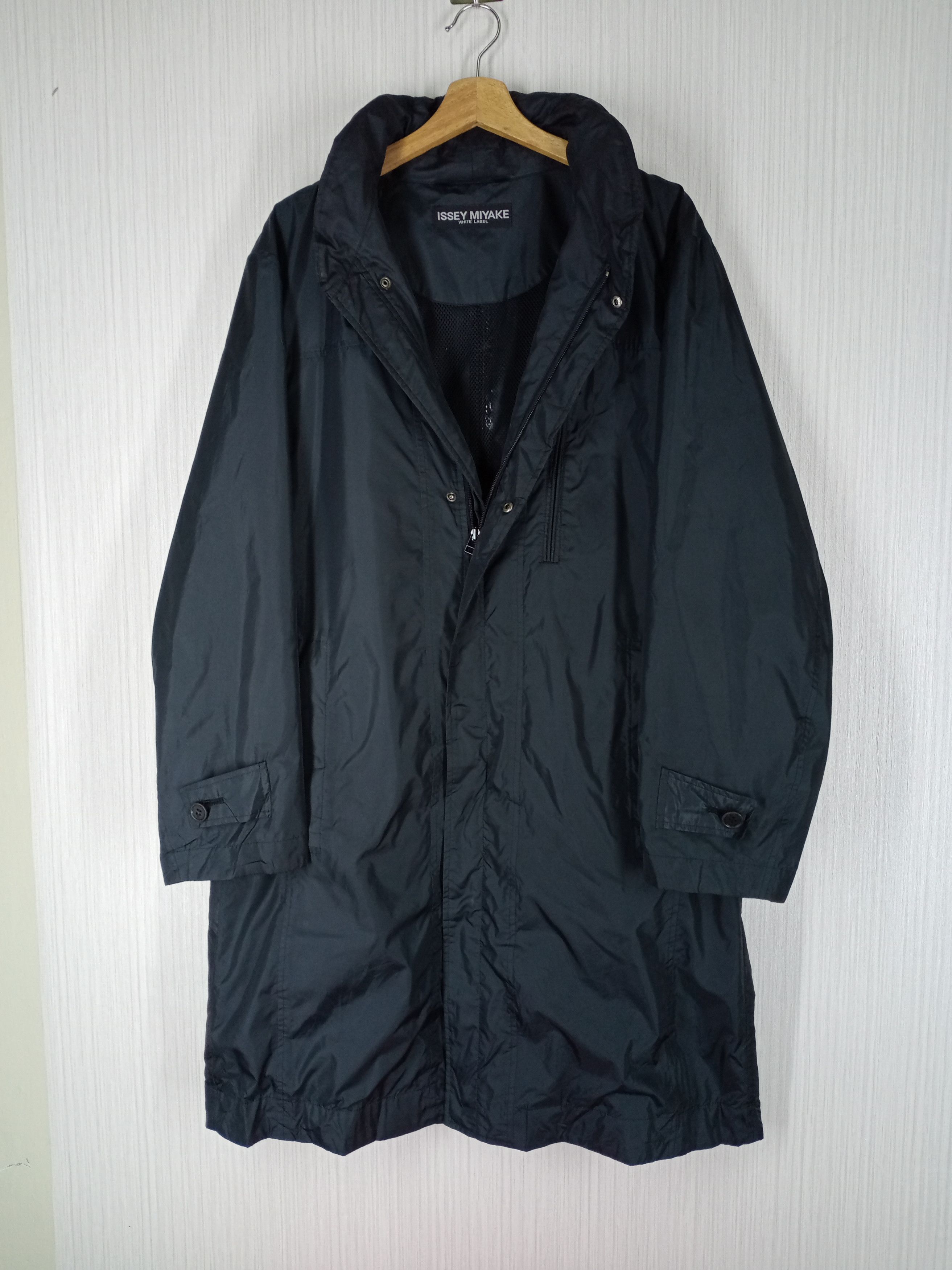 Issey Miyake Vintage Issey Miyake White Label Long Jacket Size US L / EU 52-54 / 3 - 1 Thumbnail