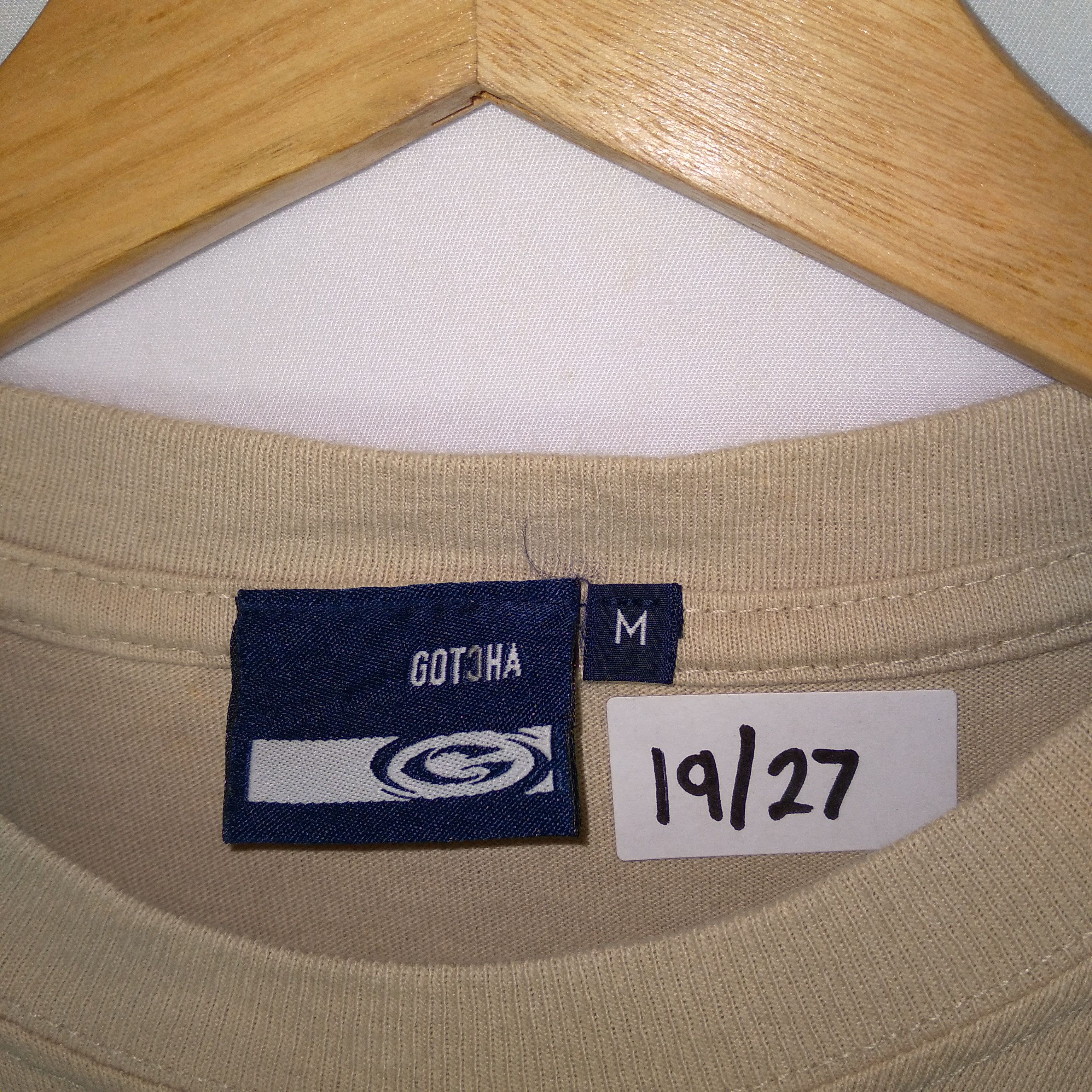 Gotcha × Vintage Vintage Gotcha Spellout Surf T Shirt Size US M / EU 48-50 / 2 - 13 Thumbnail
