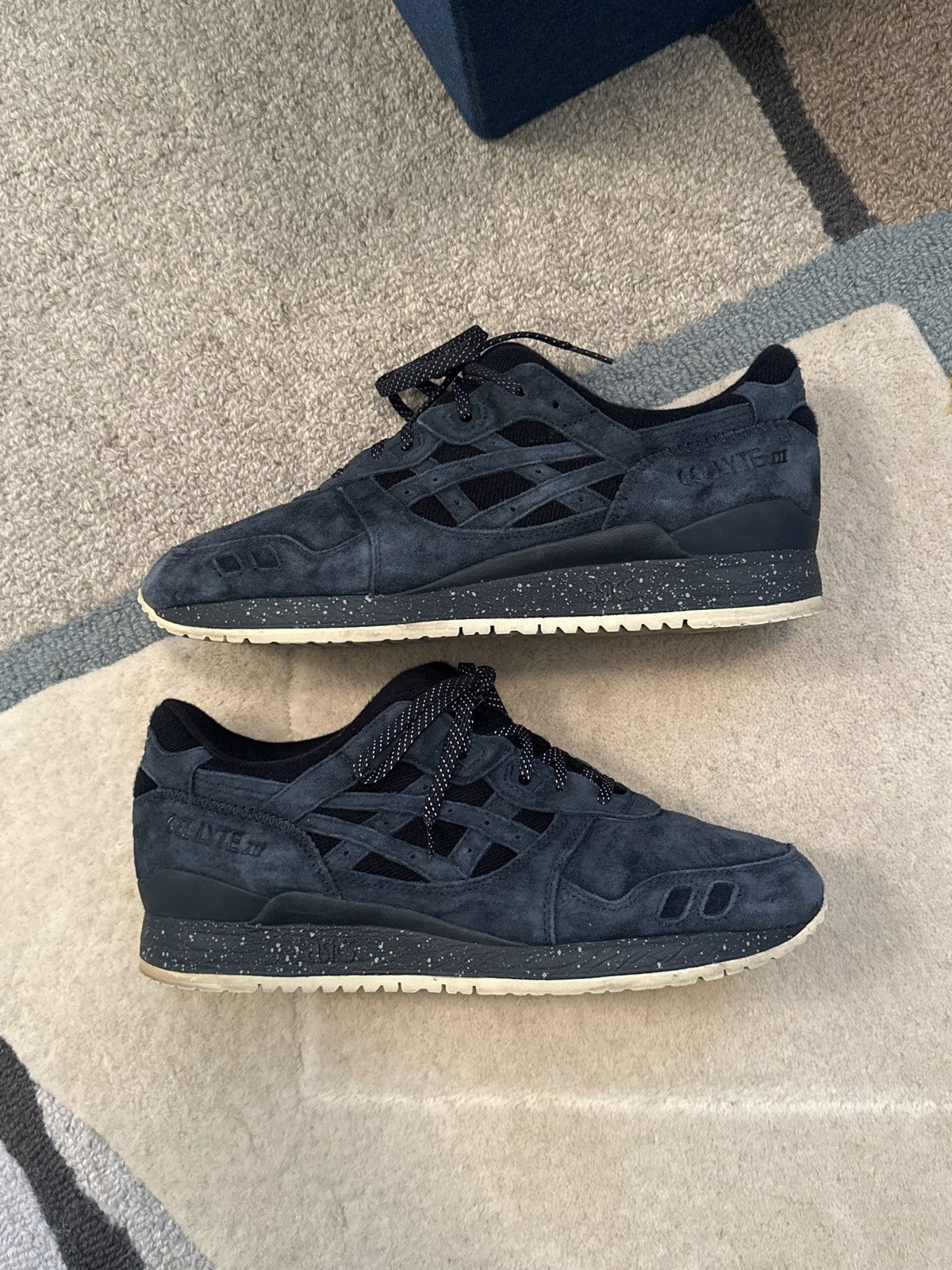 Reigning Champ Gel Lyte Navy Asics X Reigning Champ Gel Lyte Navy