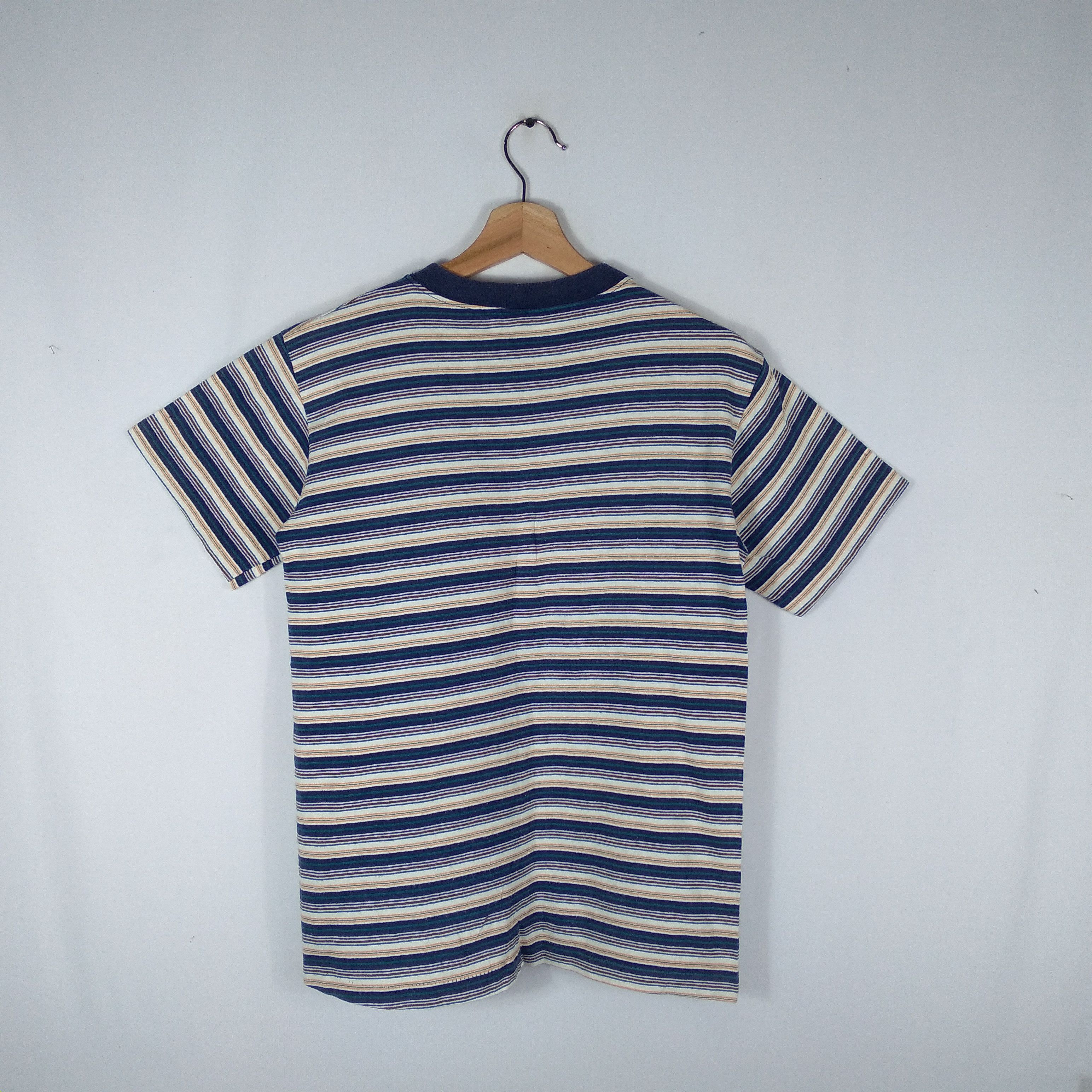 Gotcha × Vintage Vintage 90s Gotcha Classic Nice Stripes Tee Size US S / EU 44-46 / 1 - 5 Thumbnail