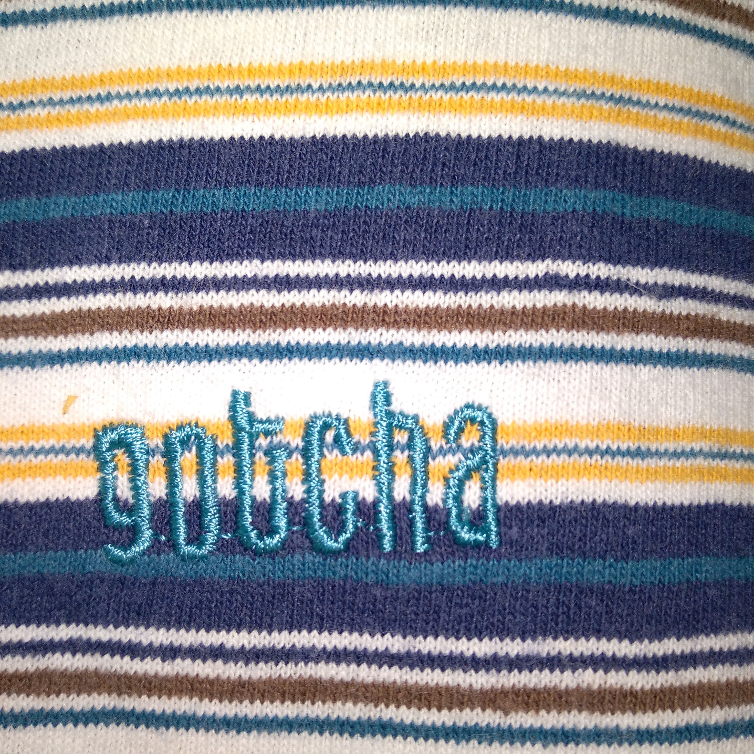 Gotcha × Vintage Vintage 90s Gotcha Classic Nice Stripes Tee Size US S / EU 44-46 / 1 - 4 Thumbnail