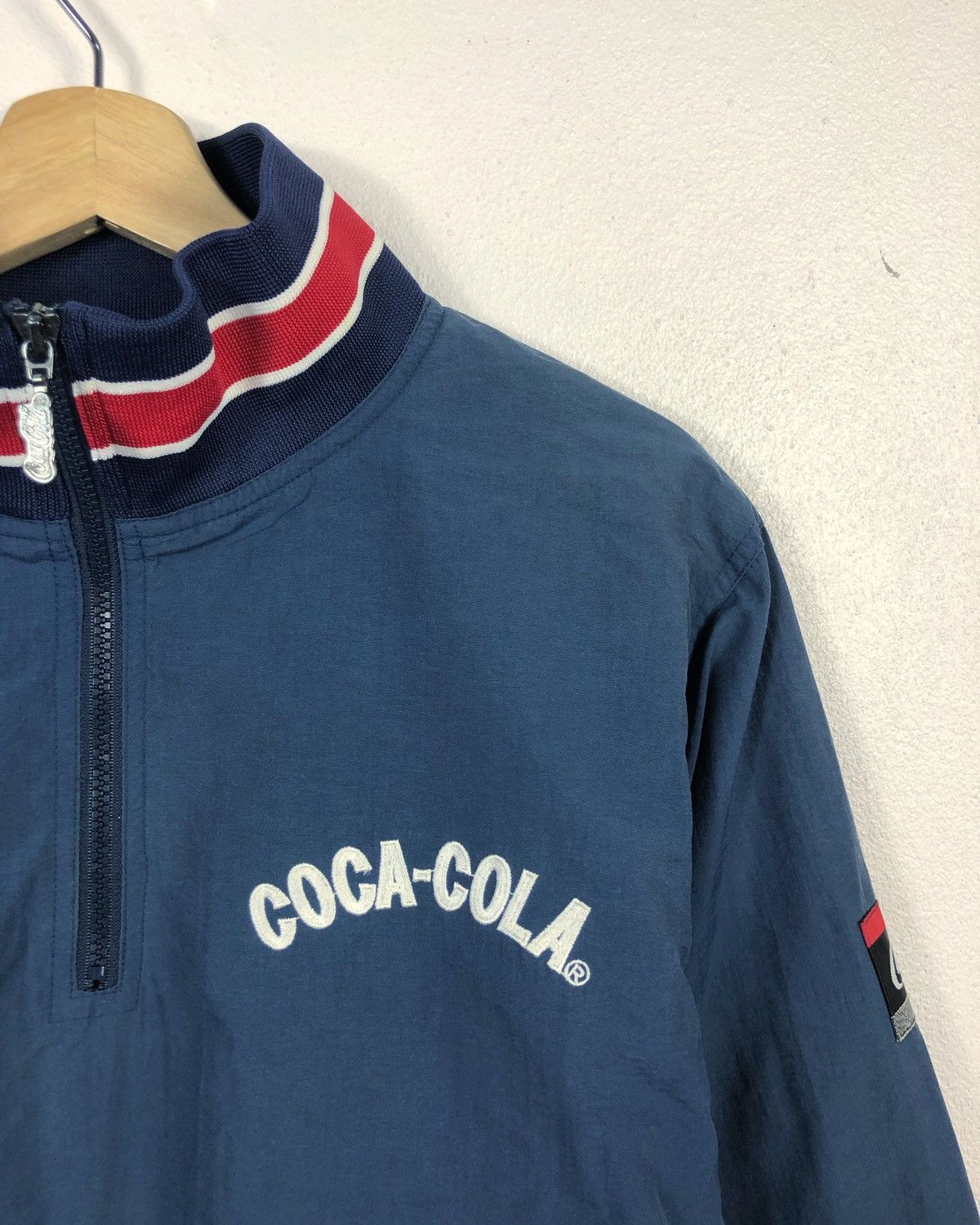 Coca Cola Rare Vintage 90s Coca Cola Coke Half Zip Sweater Size US M / EU 48-50 / 2 - 3 Thumbnail