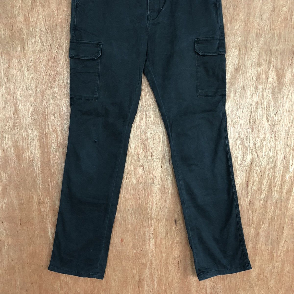 Japanese Brand D Japan Dark Blue Multipocket Cargo Pants #2153 Size US 30 / EU 46 - 3 Thumbnail