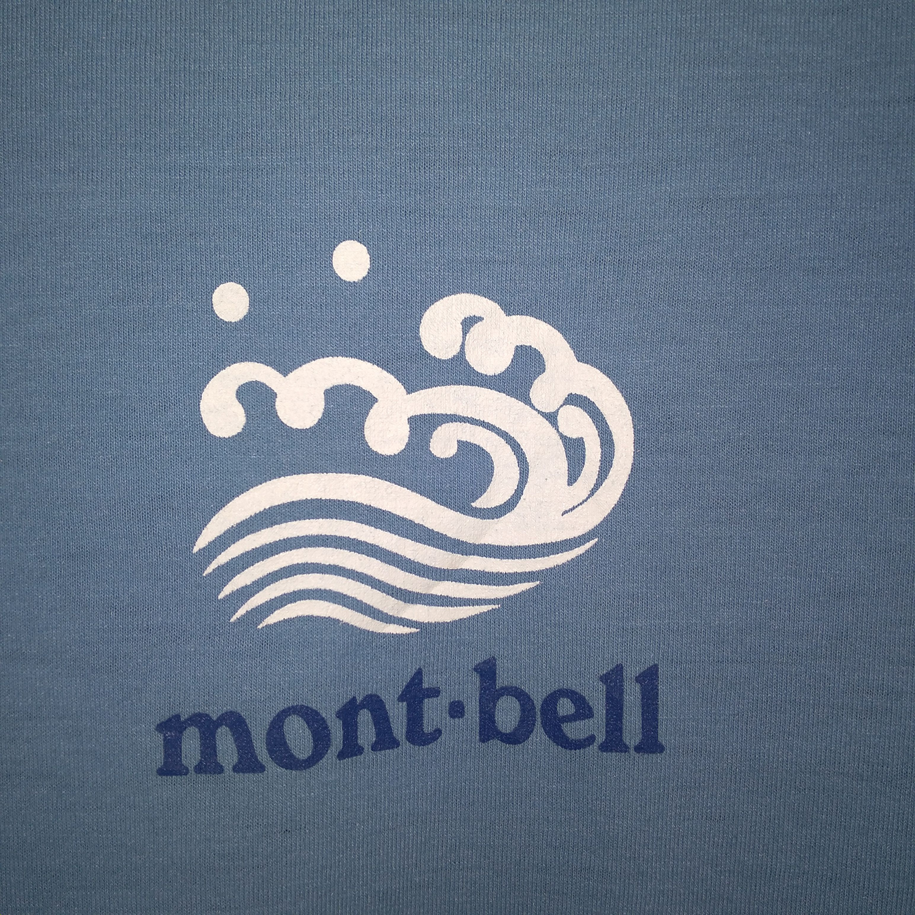 Japanese Brand × Montbell × Vintage Vintage Montbell Spellout Tee Size US L / EU 52-54 / 3 - 3 Thumbnail