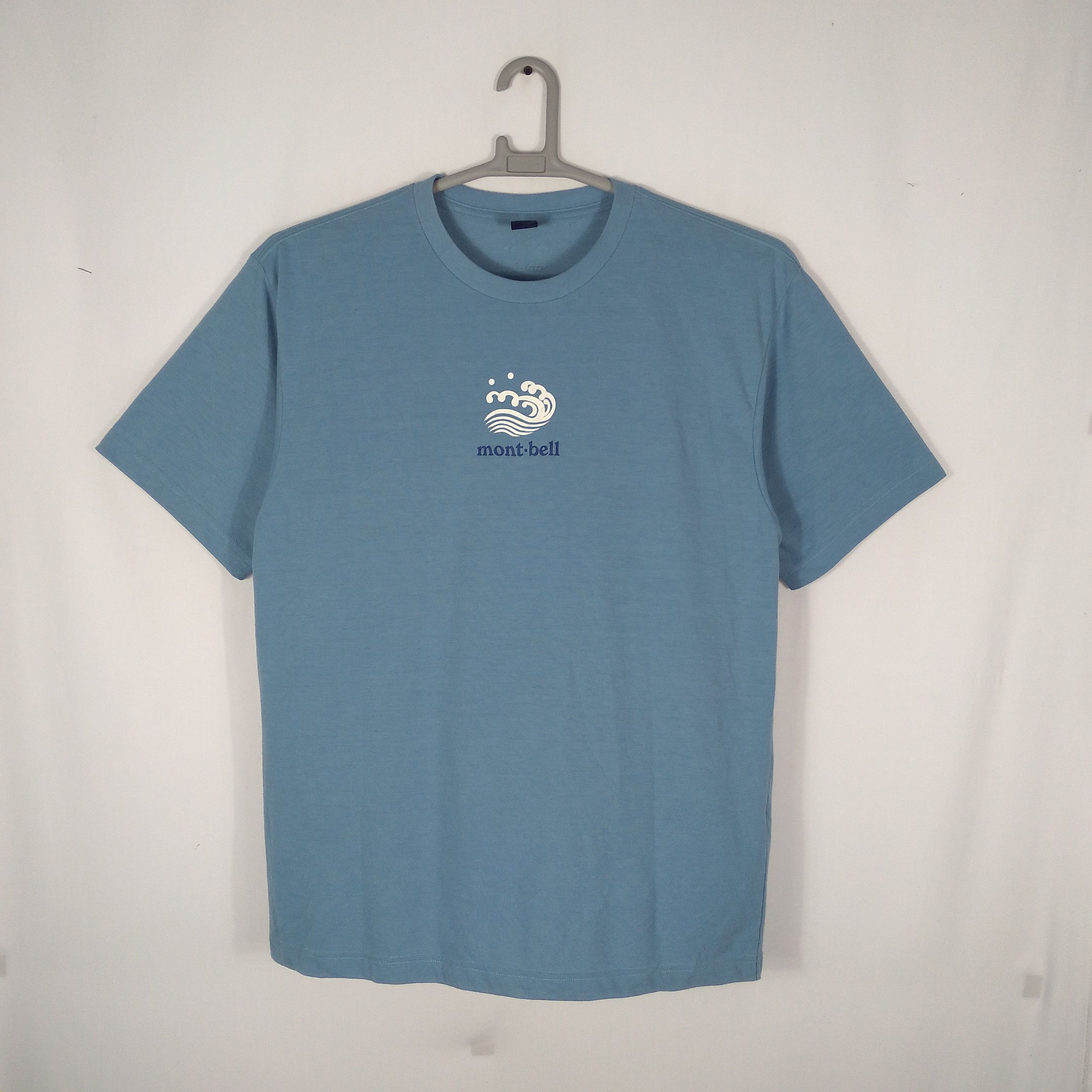 Japanese Brand × Montbell × Vintage Vintage Montbell Spellout Tee Size US L / EU 52-54 / 3 - 1 Thumbnail