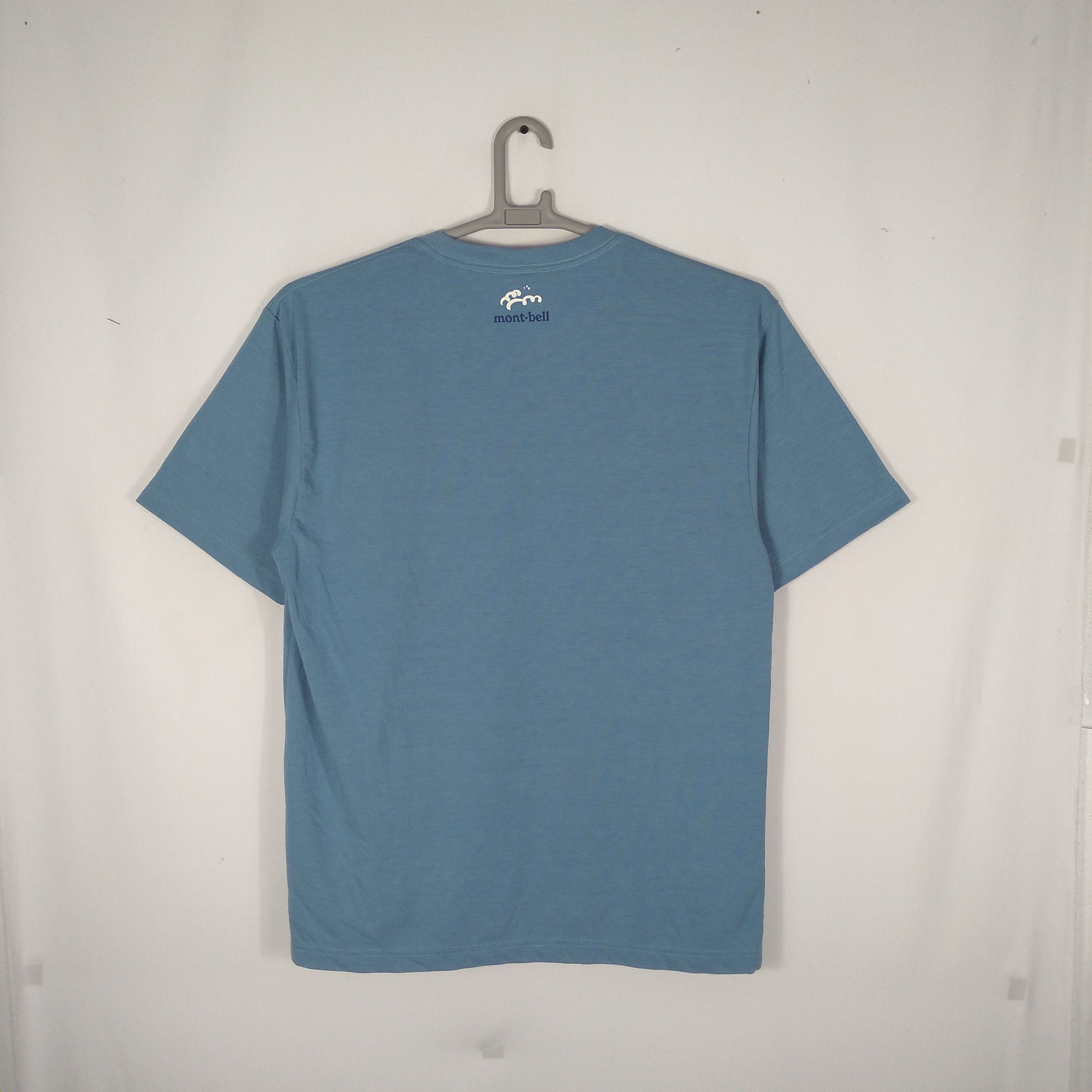 Japanese Brand × Montbell × Vintage Vintage Montbell Spellout Tee Size US L / EU 52-54 / 3 - 4 Thumbnail