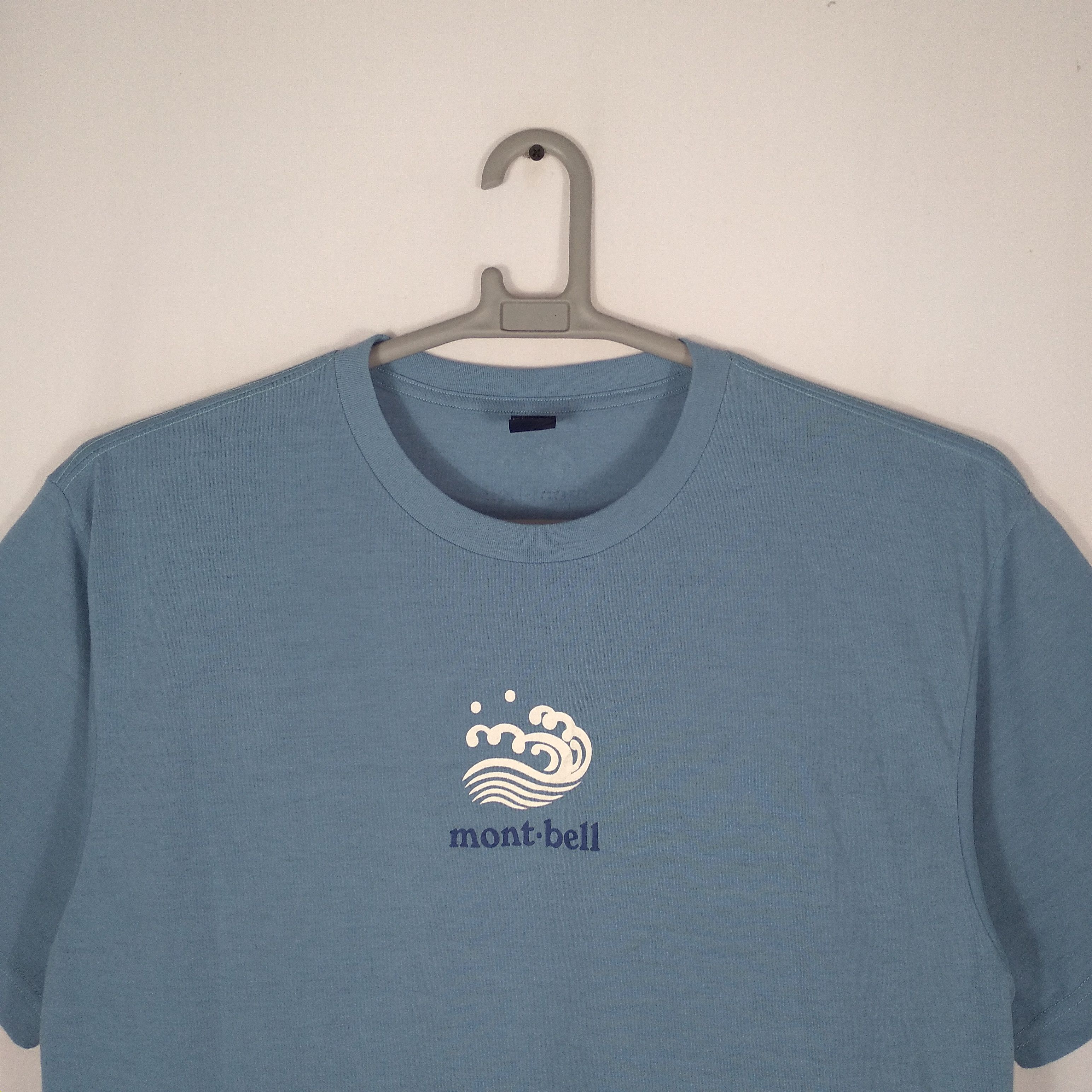 Japanese Brand × Montbell × Vintage Vintage Montbell Spellout Tee Size US L / EU 52-54 / 3 - 2 Thumbnail