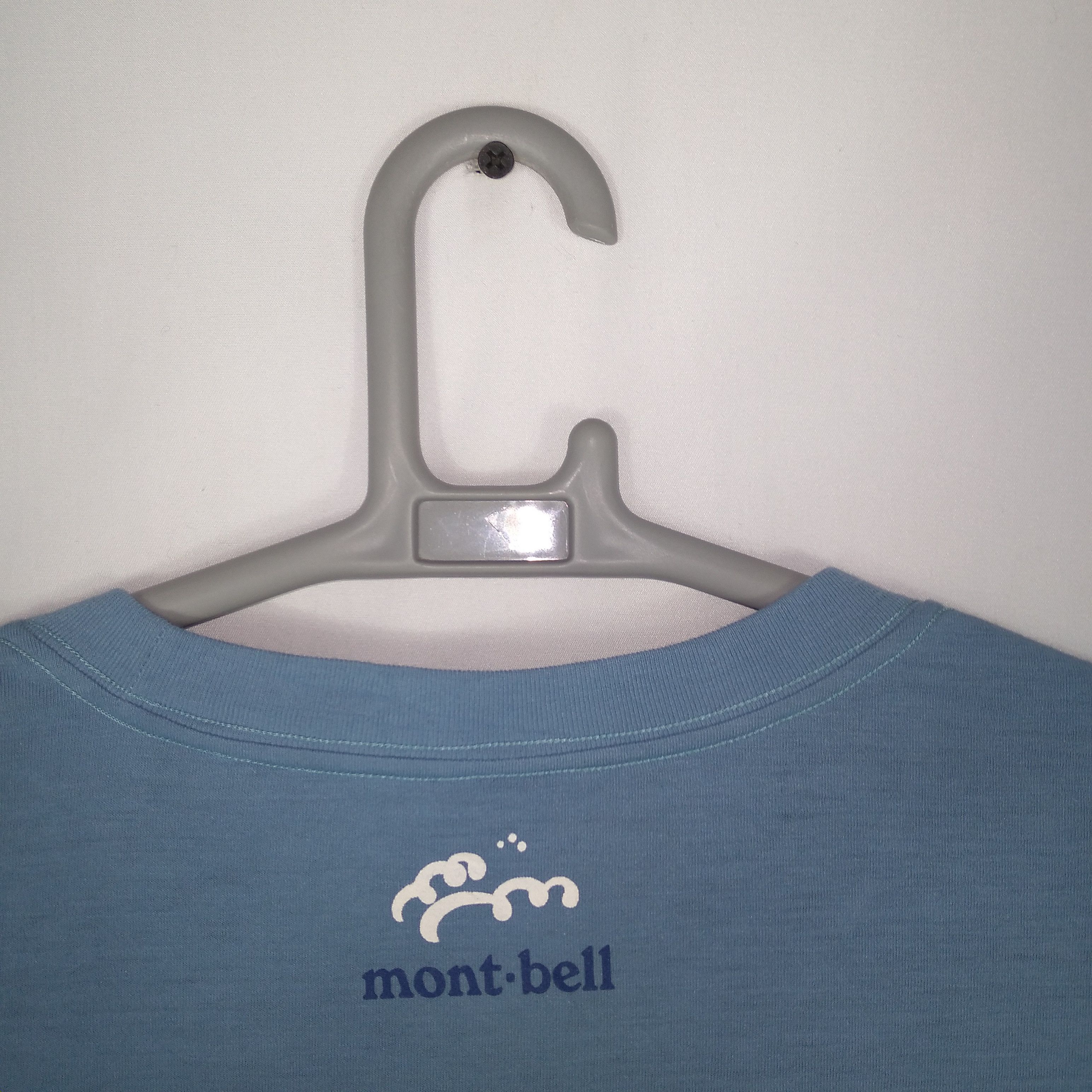 Japanese Brand × Montbell × Vintage Vintage Montbell Spellout Tee Size US L / EU 52-54 / 3 - 5 Thumbnail