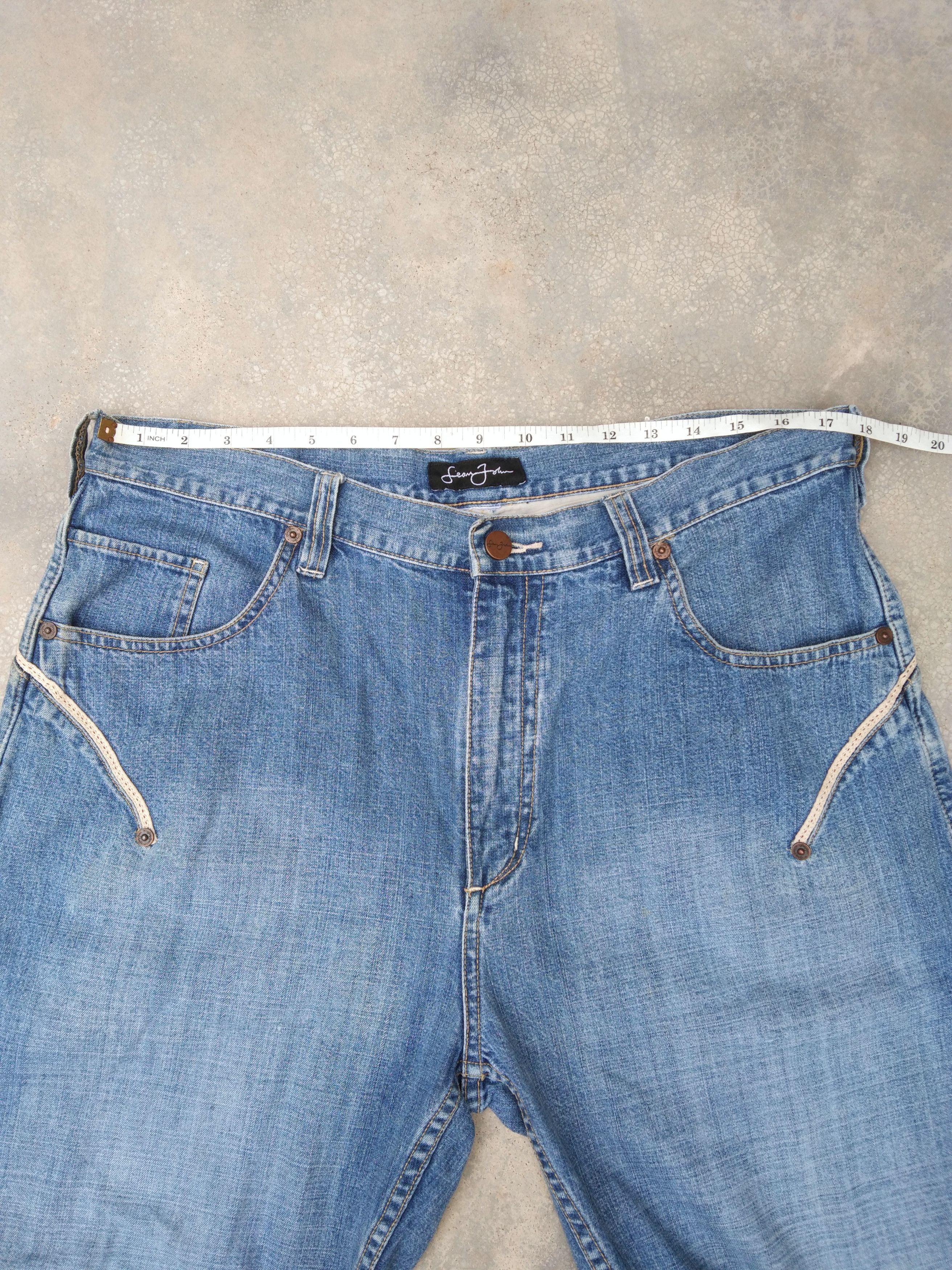 Sean John Vintage Sean John Baggy Jeans 35x32 Size US 35 - 8 Thumbnail
