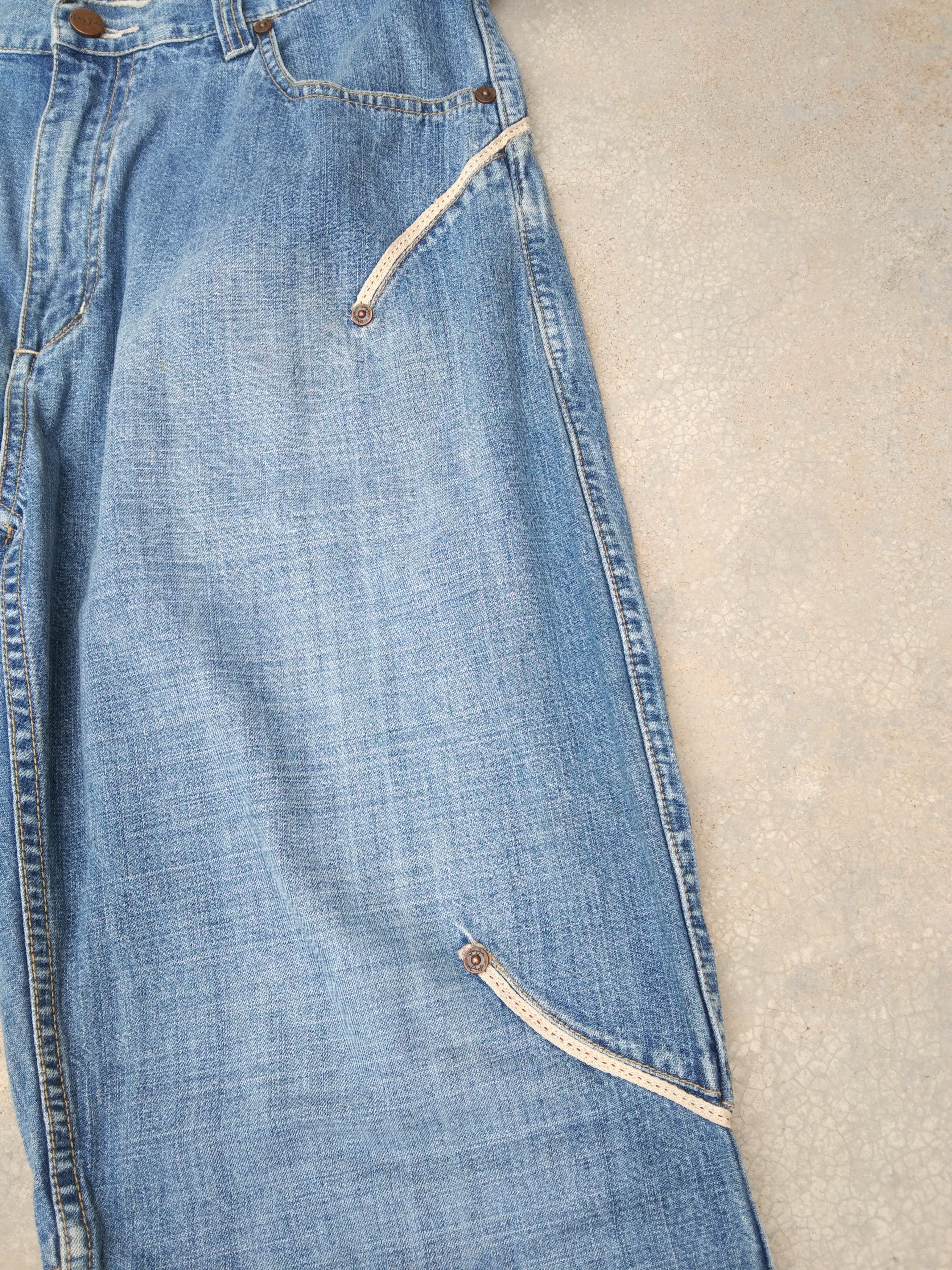 Sean John Vintage Sean John Baggy Jeans 35x32 Size US 35 - 7 Thumbnail