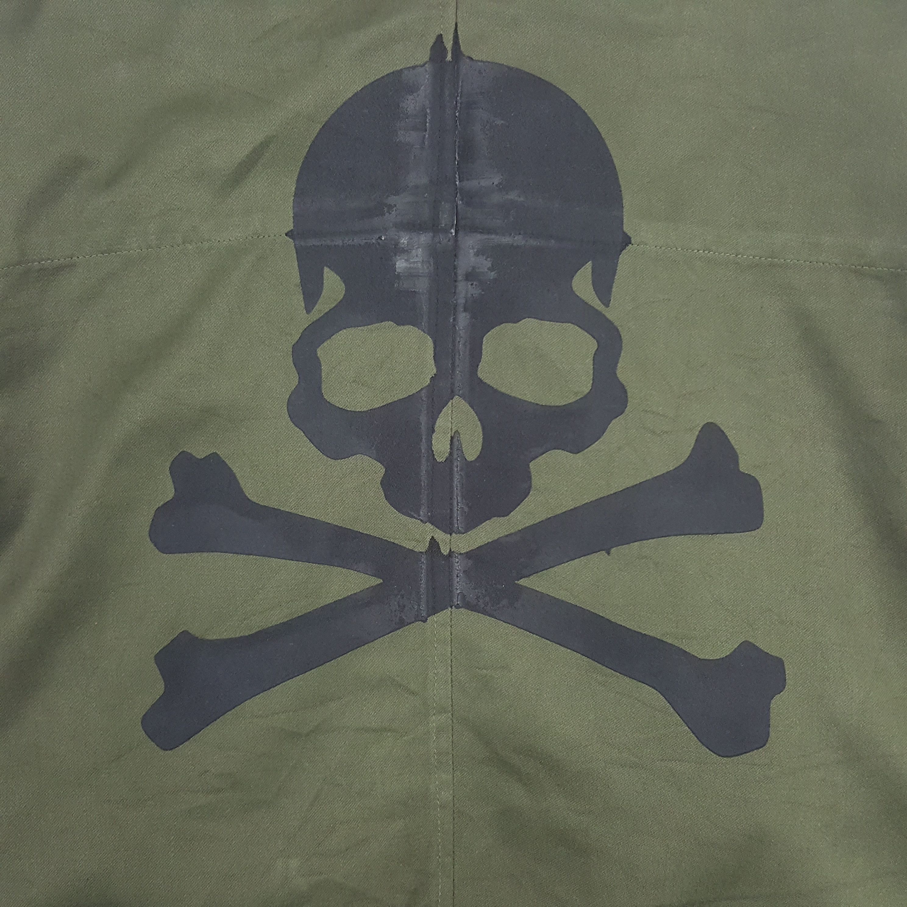 Japanese Brand × Vintage Vintage Covetra Custom Skull Art Camo Jacket Size US L / EU 52-54 / 3 - 2 Thumbnail