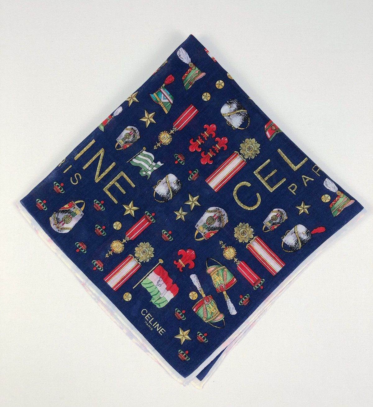 Celine Rare Celine Paris Handkerchief Scarf Size ONE SIZE - 1 Thumbnail