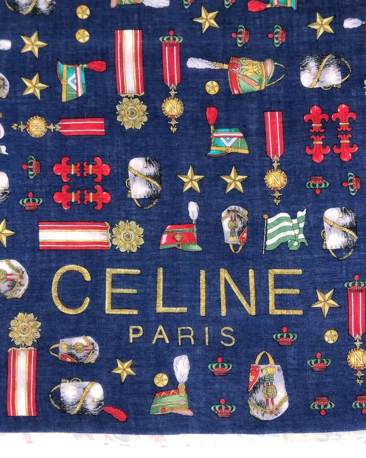 Celine Rare Celine Paris Handkerchief Scarf Size ONE SIZE - 3 Thumbnail