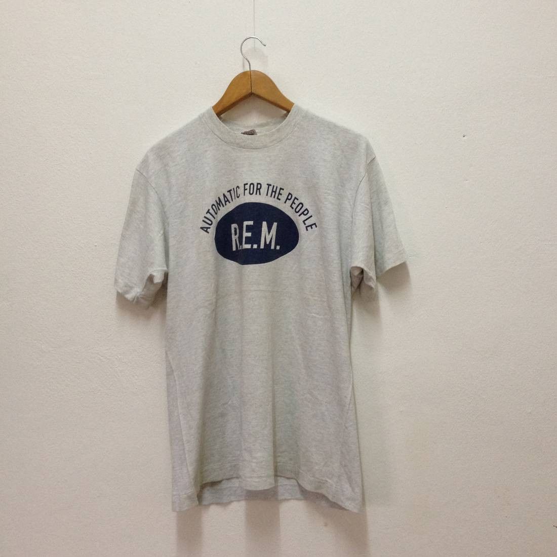 Band Tees × Vintage Vintage 90s R.E.M. Everybody Hurts Tour Fruit of the Loom Size US L / EU 52-54 / 3 - 1 Thumbnail