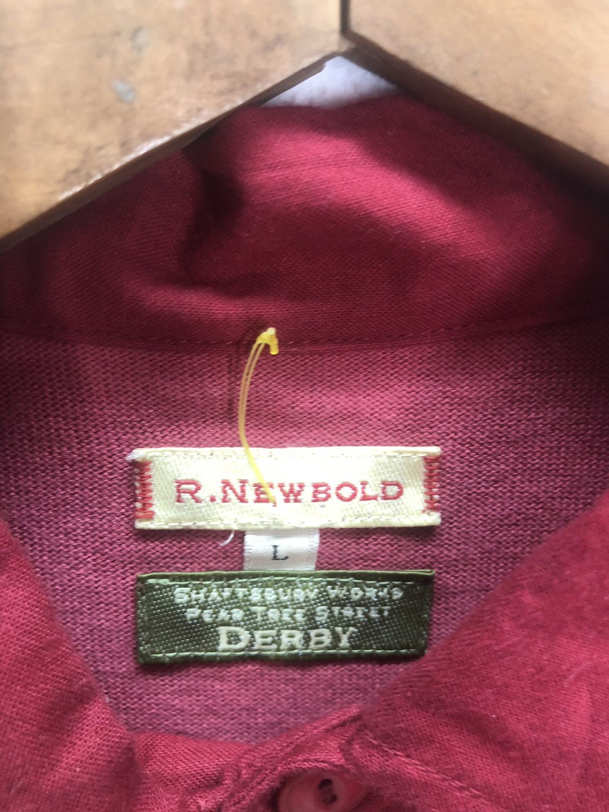 Paul Smith × R.Newbold R.Newbold Long Sleeve Polo T-Shirts Very Nice Design Size US L / EU 52-54 / 3 - 9 Thumbnail