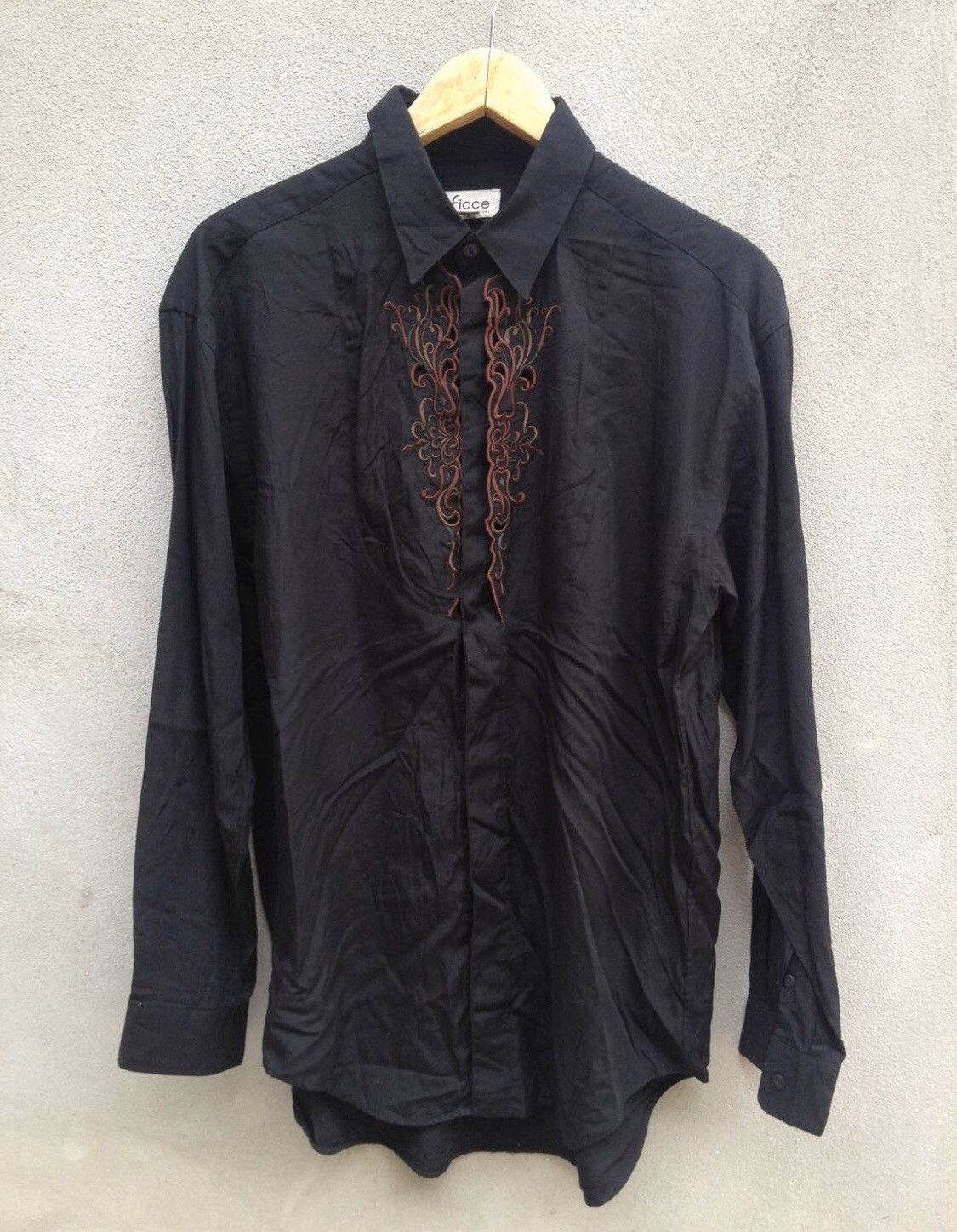 image of Vintage VTG Fiecce Uomo Yoshisuki Konishi Japan Designer Fashion in Black, Men's (Size Medium)