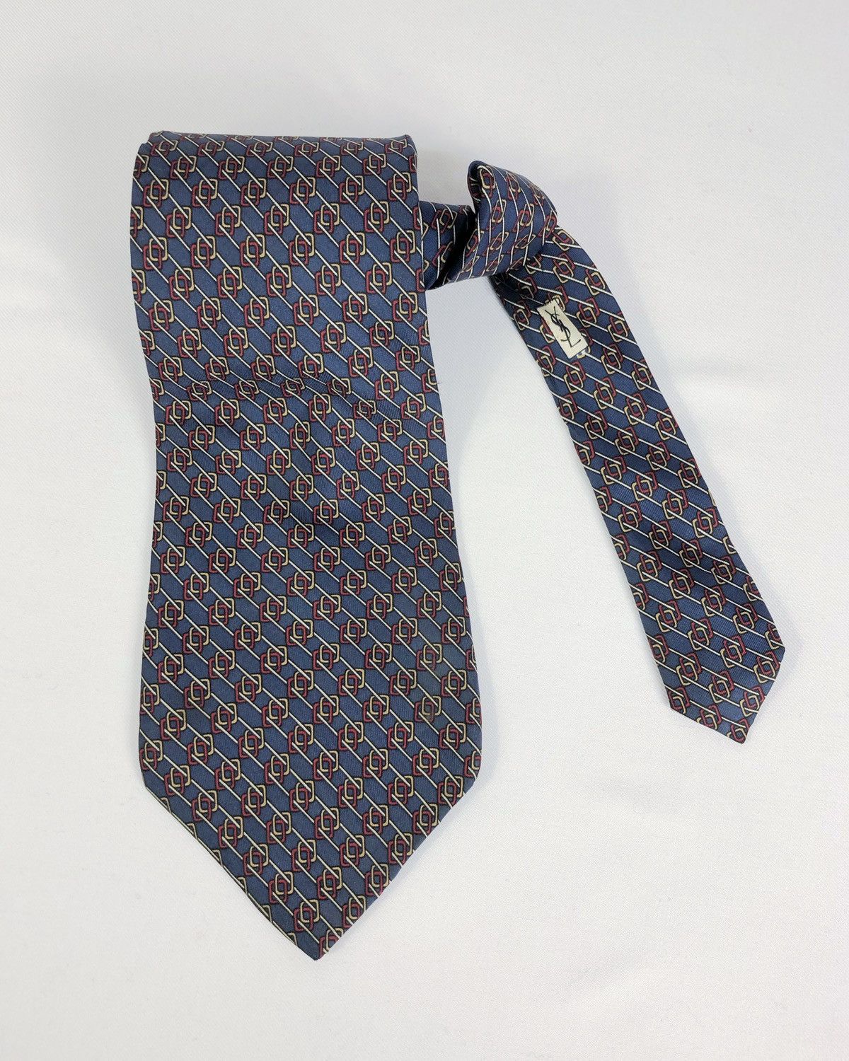 Yves Saint Laurent Rare Vintage Yves Saint Laurent YSL Silk Tie Size ONE SIZE - 8 Thumbnail