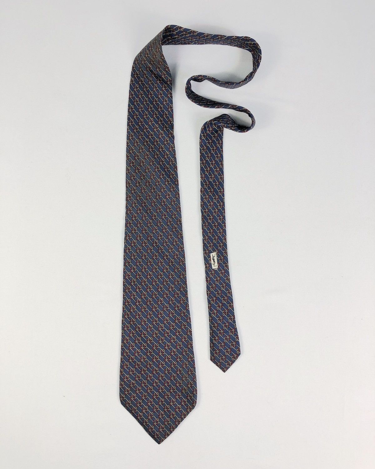 Yves Saint Laurent Rare Vintage Yves Saint Laurent YSL Silk Tie Size ONE SIZE - 1 Thumbnail