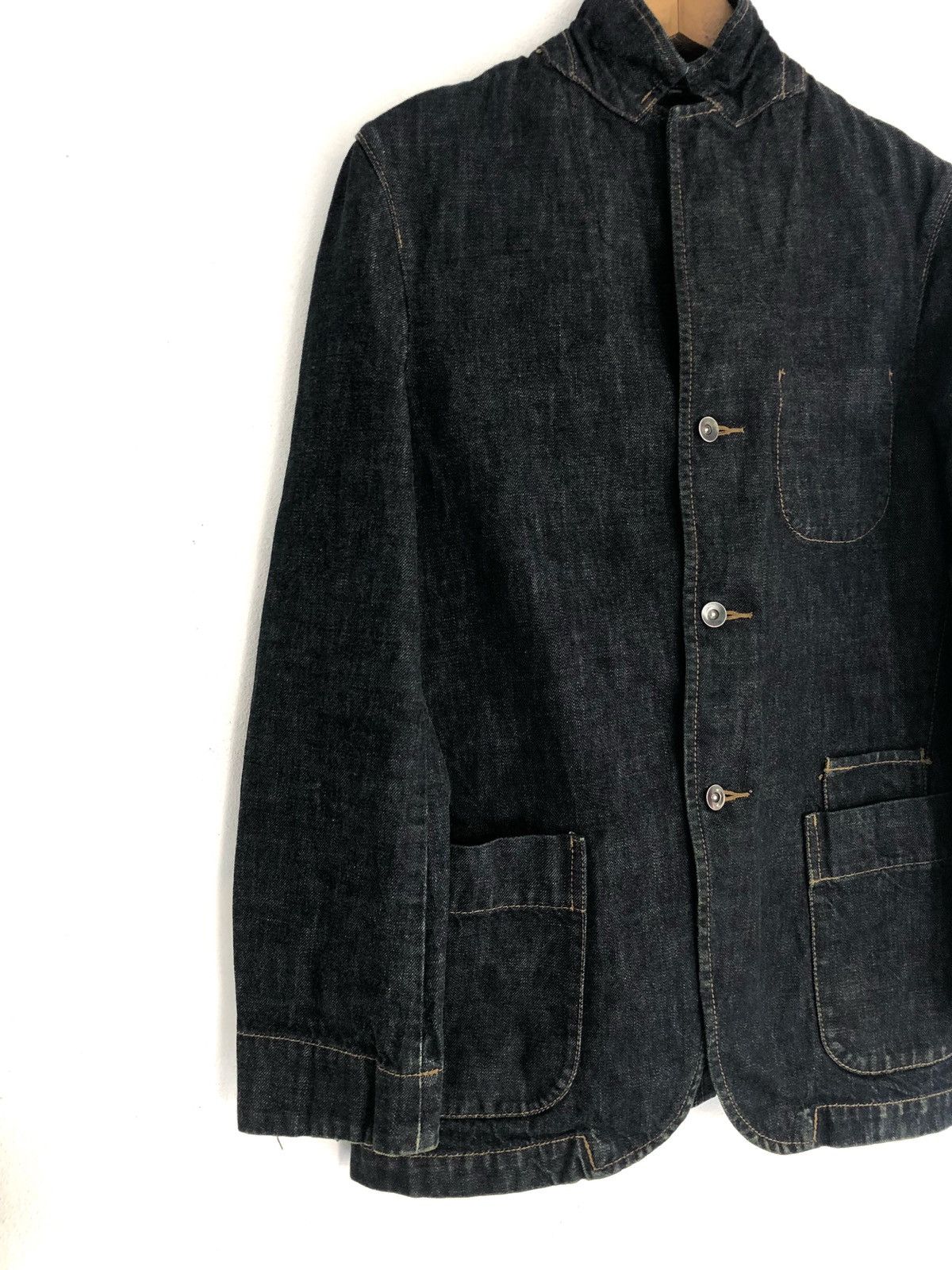 Handmade × Other Jeans Jacket Fashion Week Size US L / EU 52-54 / 3 - 3 Thumbnail