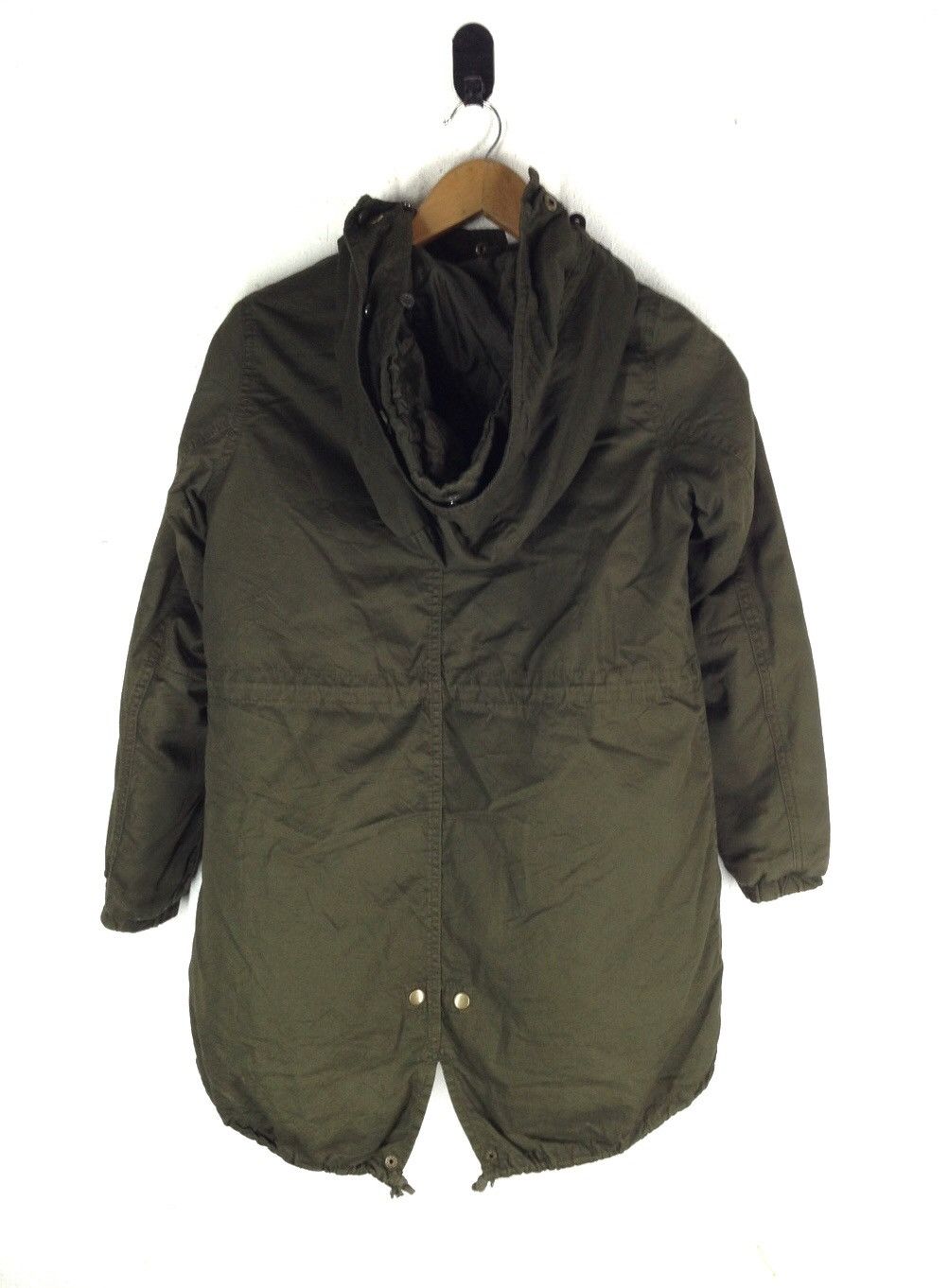 Japanese Brand Sevendays Sunday Olive Green Parka Fish Tail Acrylic Size US M / EU 48-50 / 2 - 6 Thumbnail