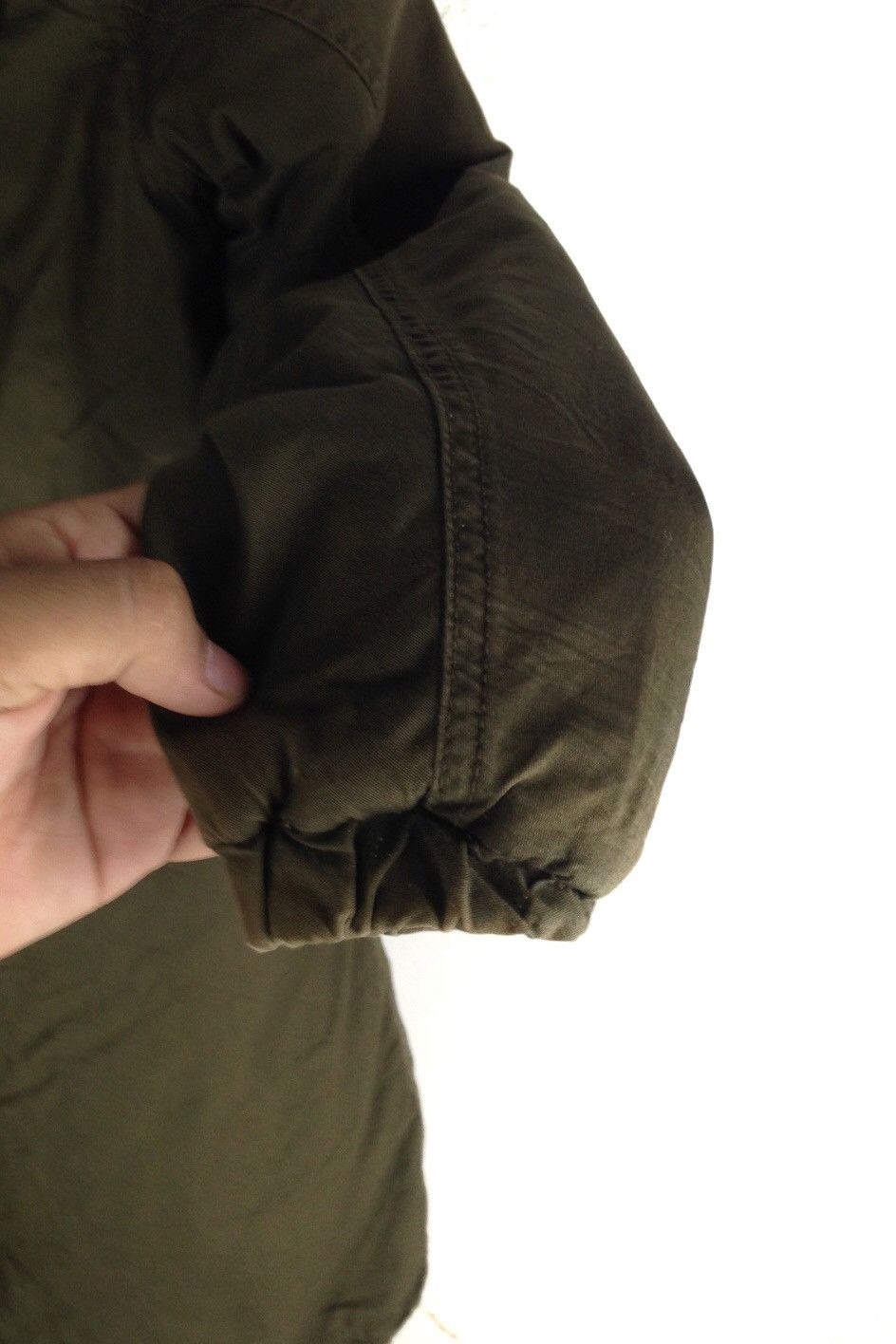 Japanese Brand Sevendays Sunday Olive Green Parka Fish Tail Acrylic Size US M / EU 48-50 / 2 - 9 Thumbnail