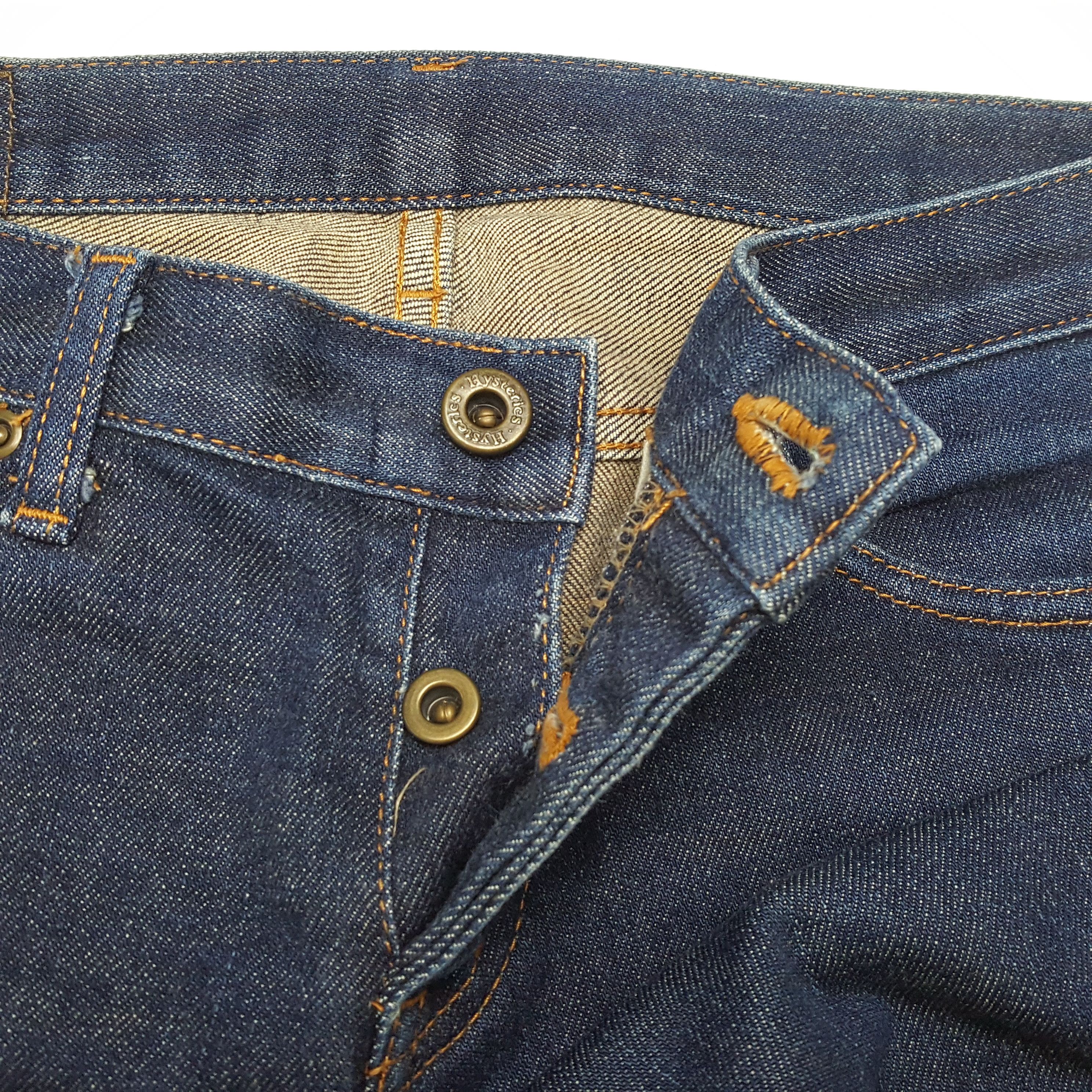 Hysteric Glamour × Japanese Brand × Vintage Vintage HYSTERIC GLAMOUR Japanese Brand Face Style Denim Size 30" / US 8 / IT 44 - 12 Thumbnail
