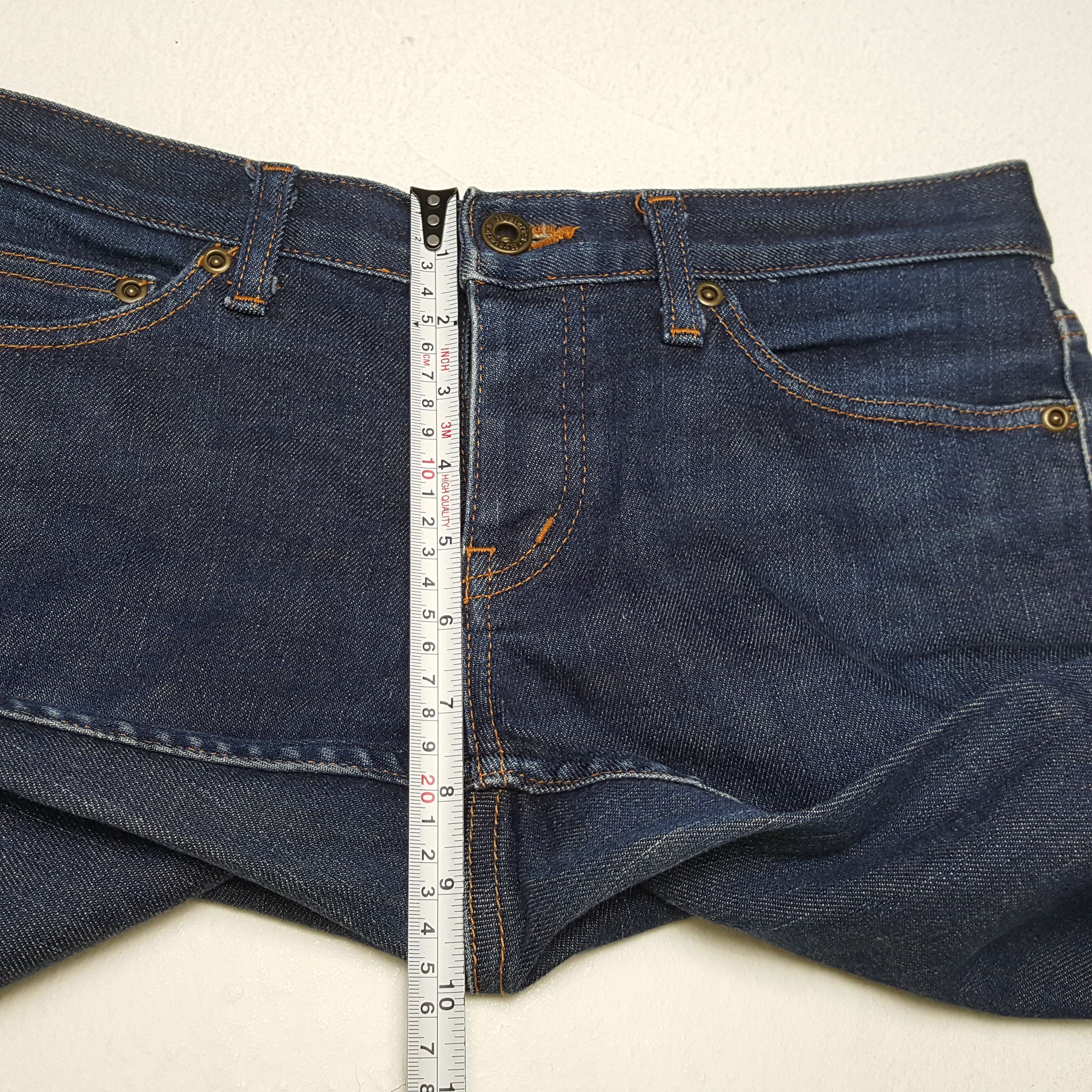 Hysteric Glamour × Japanese Brand × Vintage Vintage HYSTERIC GLAMOUR Japanese Brand Face Style Denim Size 30" / US 8 / IT 44 - 8 Thumbnail