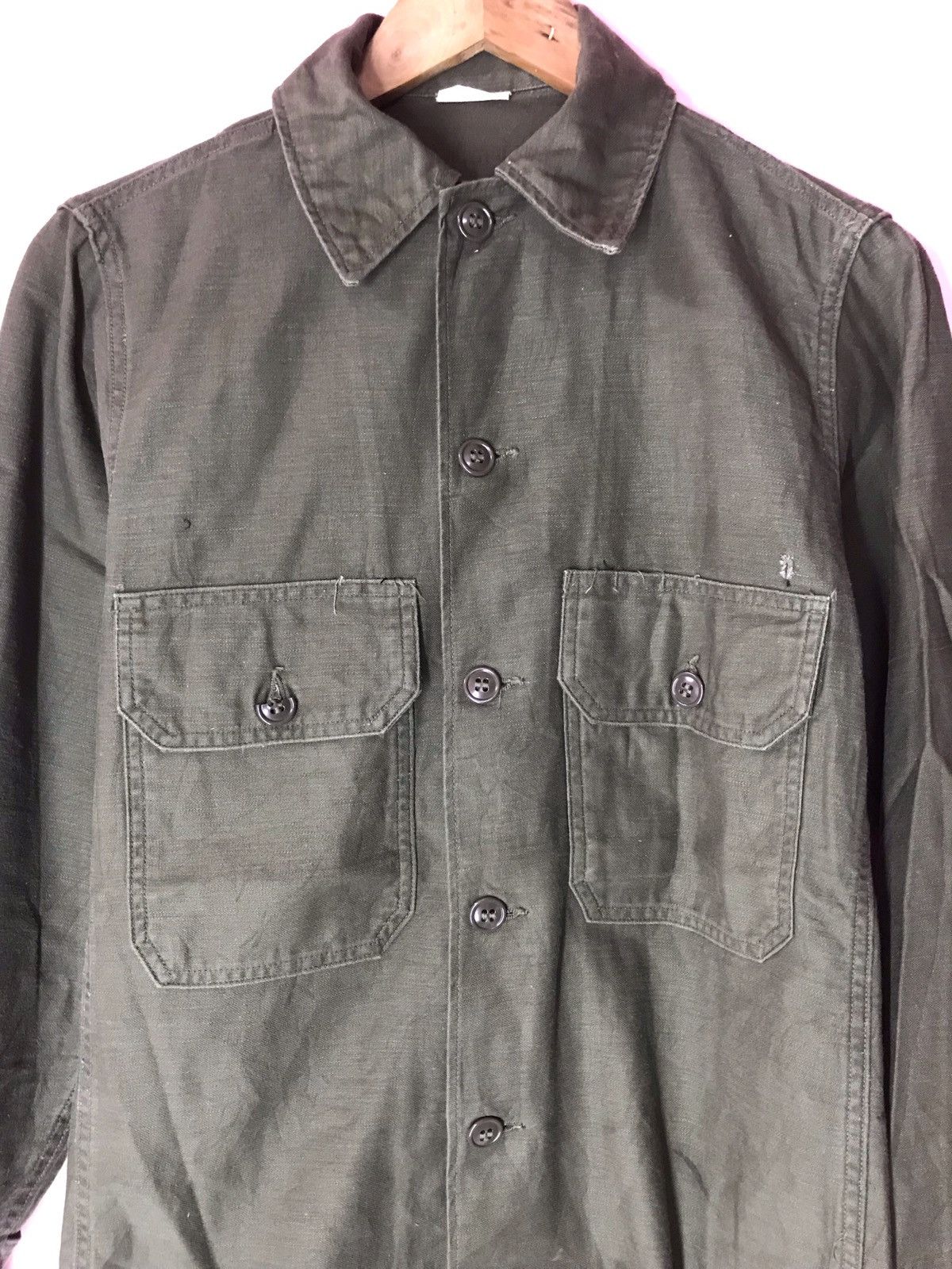 Other Vintage Military Jacket Army Green Size US S / EU 44-46 / 1 - 2 Thumbnail