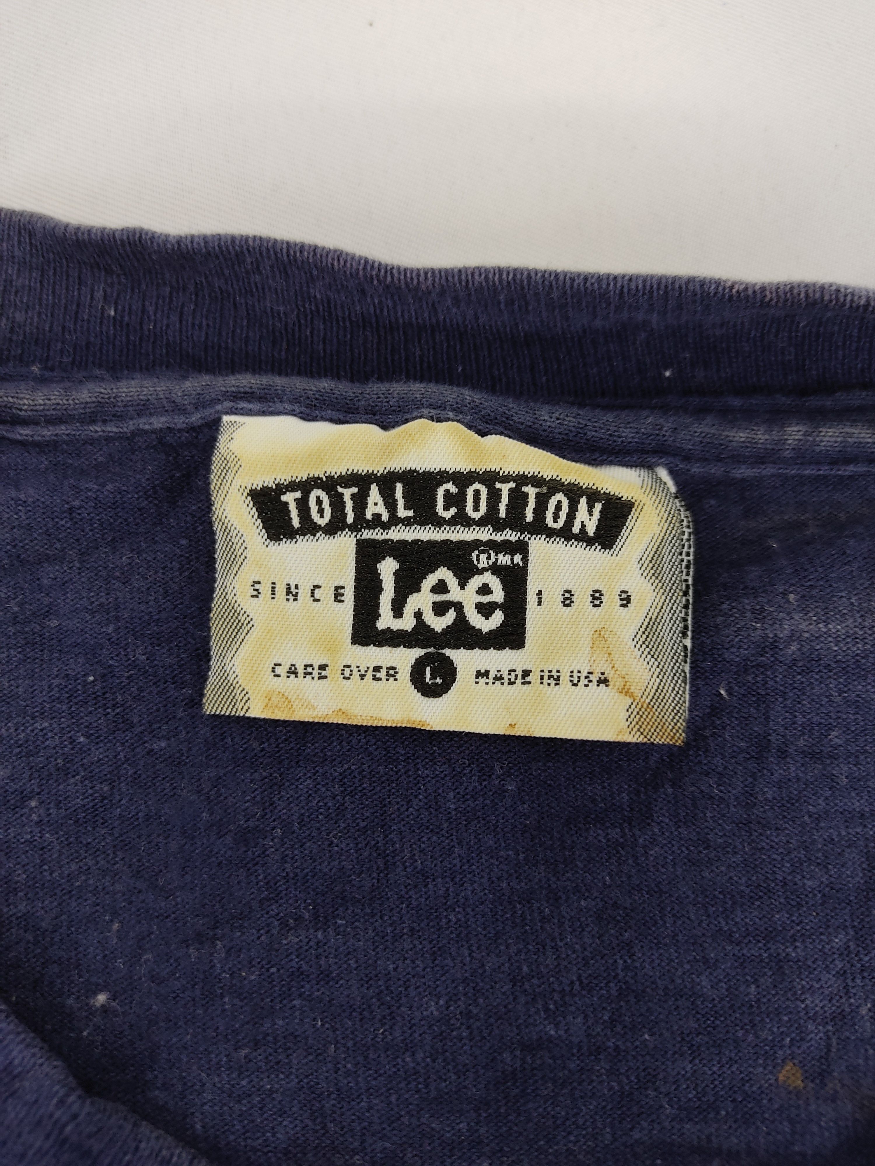 Lee Vintage LEE Mr USA Spell Out Tee Designer Brand Size US M / EU 48-50 / 2 - 3 Thumbnail