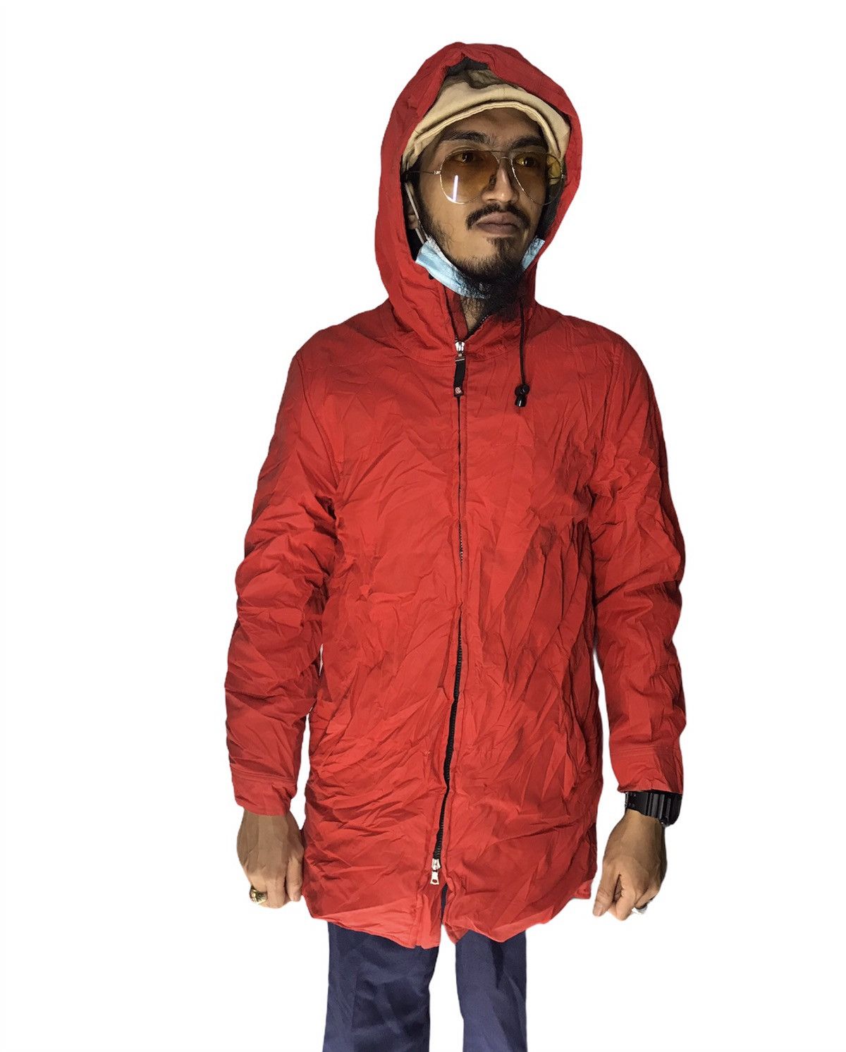 A.P.C. × Designer 🔥Rare🔥A.P.C red zipper jacket with hoodie Size US S / EU 44-46 / 1 - 10 Thumbnail
