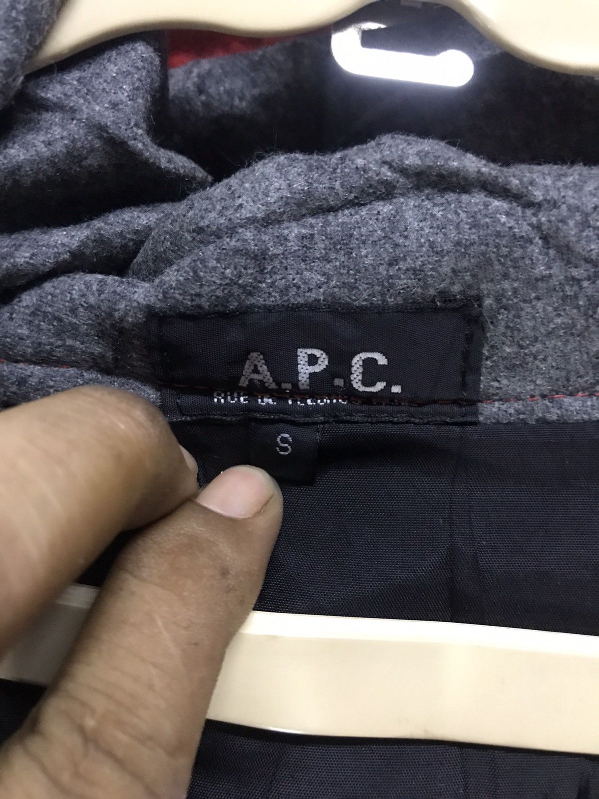 A.P.C. × Designer 🔥Rare🔥A.P.C red zipper jacket with hoodie Size US S / EU 44-46 / 1 - 4 Thumbnail