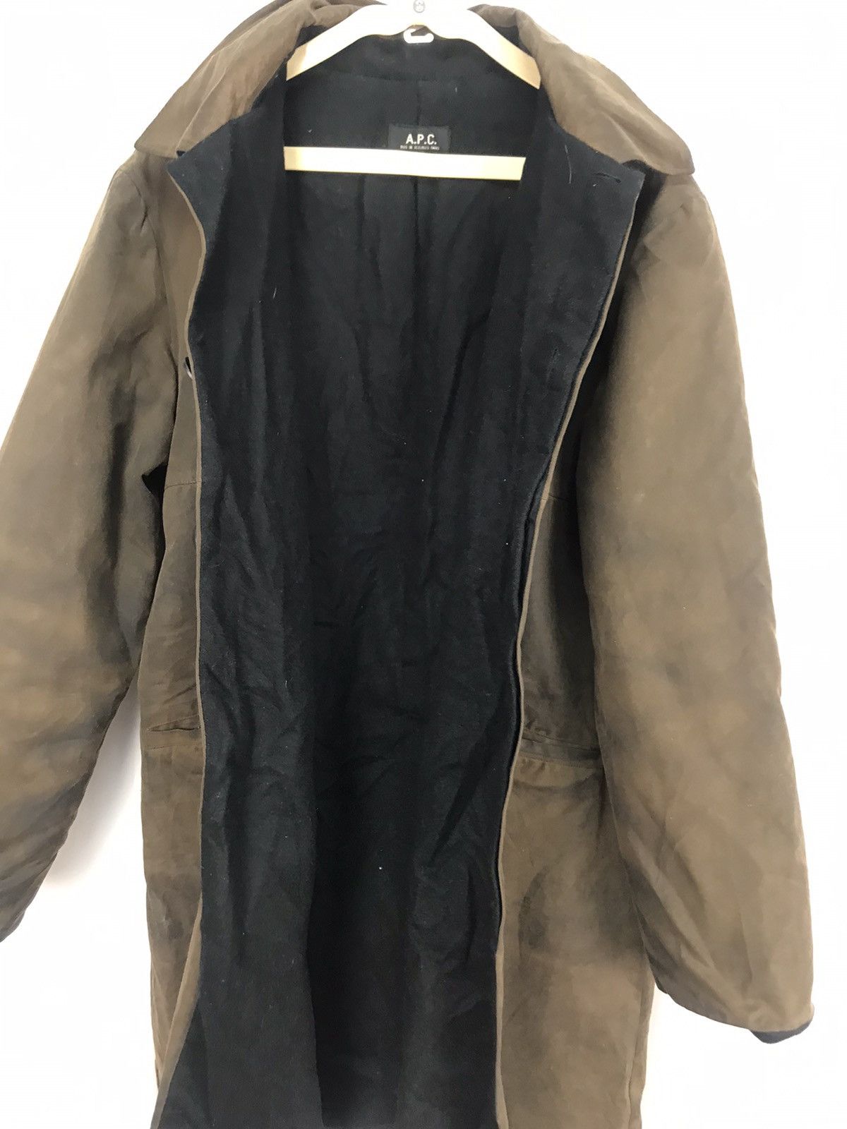A.P.C. × Japanese Brand A.p.c button up distressed parkas jacket Size US M / EU 48-50 / 2 - 8 Thumbnail