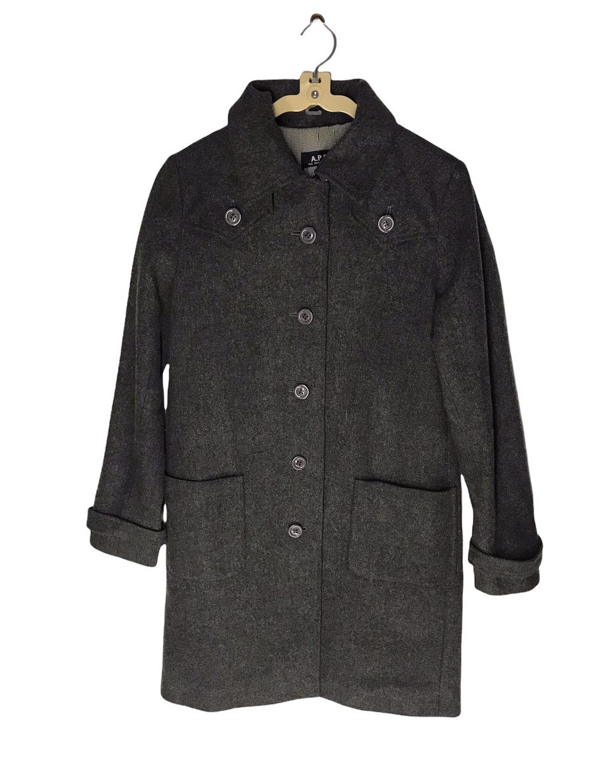 A.P.C. × Designer A.P.C wool long jacket Size US XS / EU 42 / 0 - 1 Thumbnail