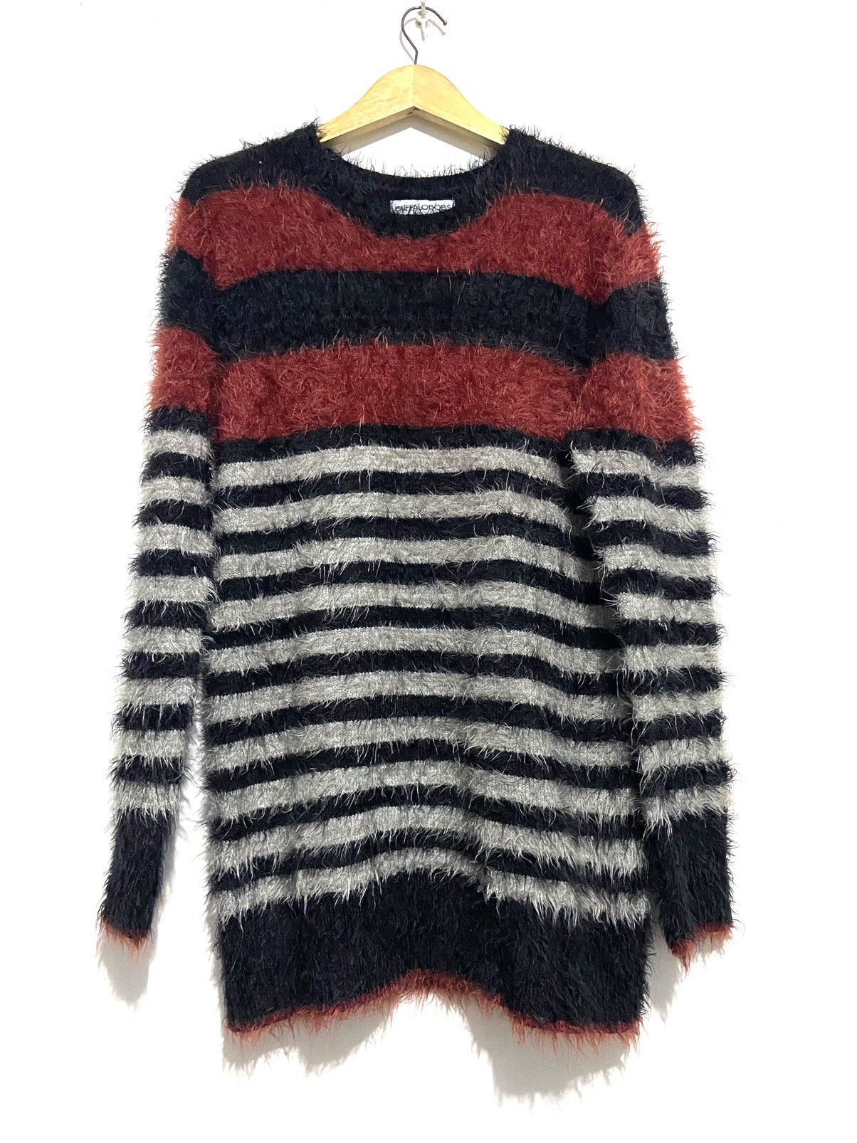 BUFFALO BOBS BUFFALOBOBS MOHAIR KNIT KURT COBAIN STYLE JAPANESE BRAND Size US M / EU 48-50 / 2 - 1 Thumbnail
