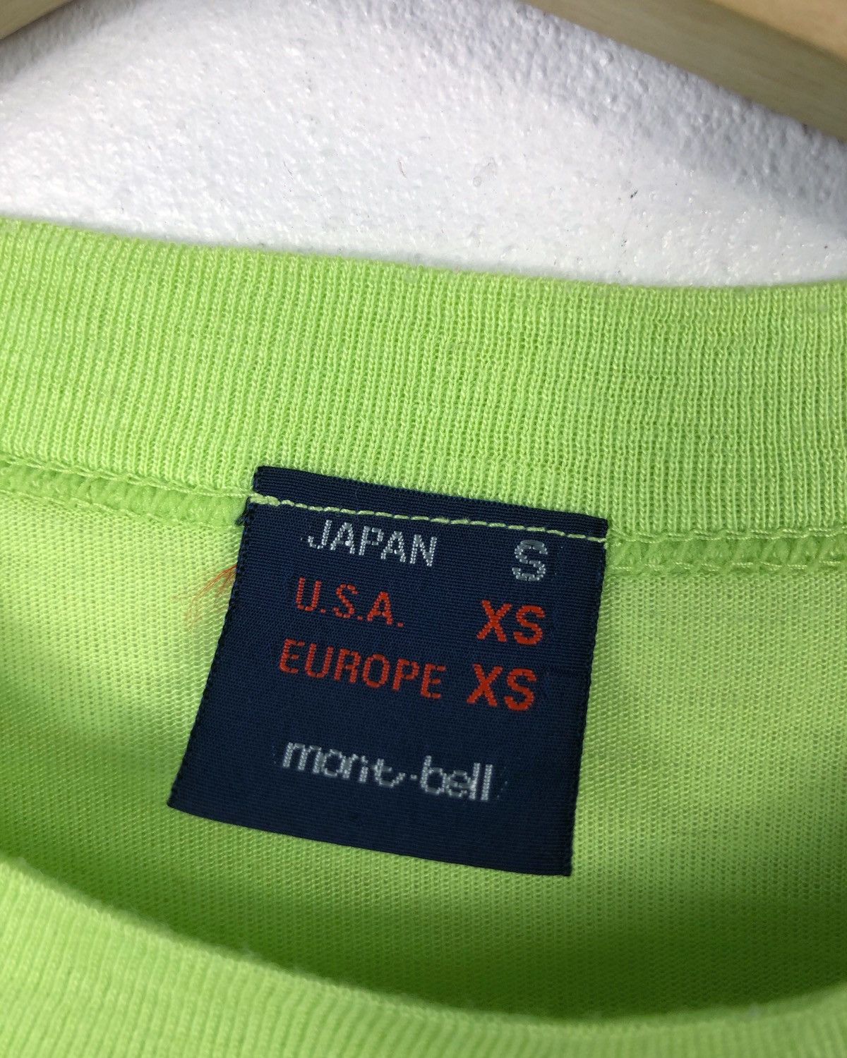 Montbell Rare Vintage Montbell Tee Size US XS / EU 42 / 0 - 8 Thumbnail