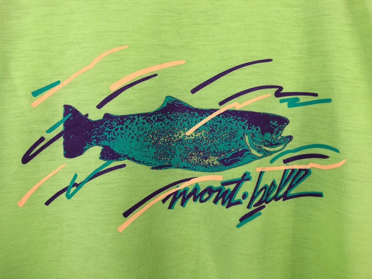 Montbell Rare Vintage Montbell Tee Size US XS / EU 42 / 0 - 3 Thumbnail
