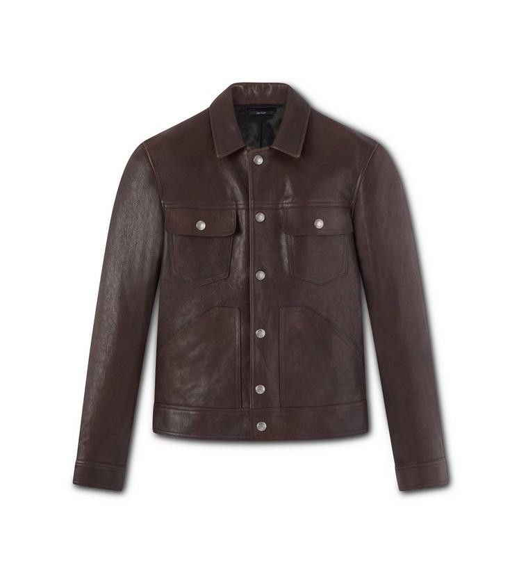 image of Tom Ford Jacket In Brown, Men's (Size Medium)