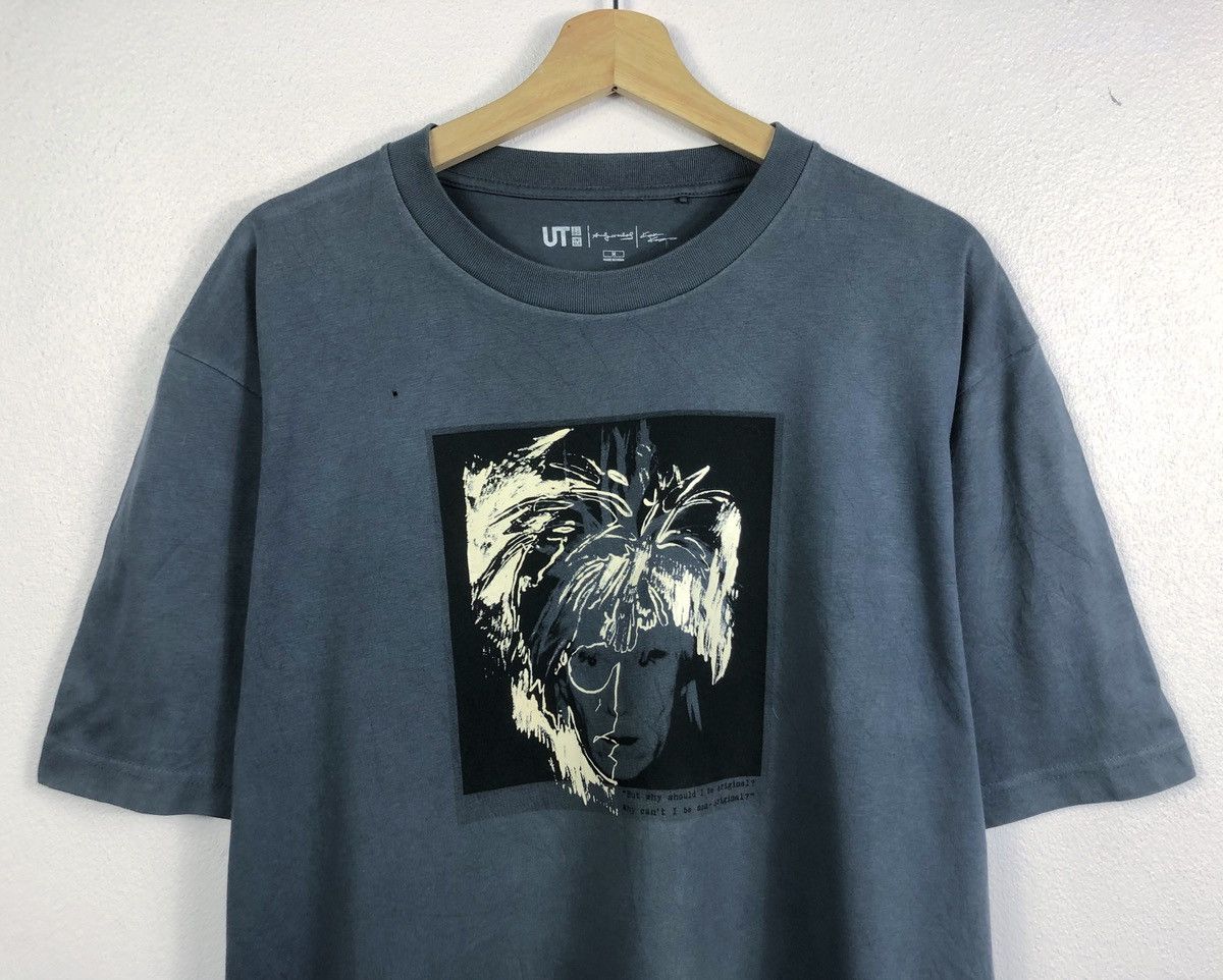 Andy Warhol × Japanese Brand × Uniqlo Rare Uniqlo X Andy Warhol Tee Size US M / EU 48-50 / 2 - 2 Thumbnail