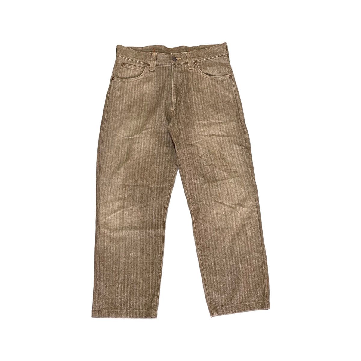 If Six Was Nine Vintage Wrangler Cinch Back Buckle Denim Pants Size US 32 / EU 48 - 2 Thumbnail