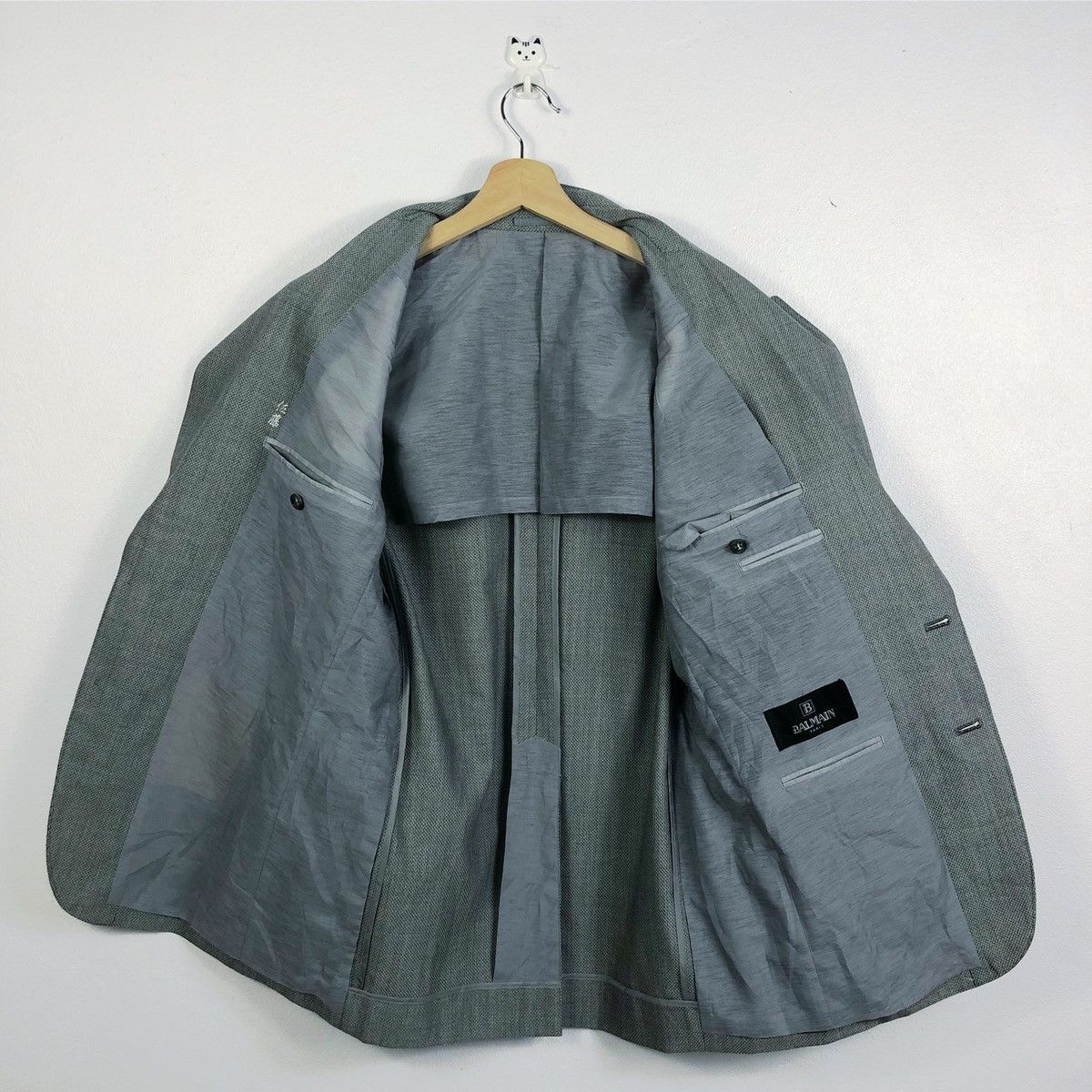 Balmain × Designer Rare Balmain Paris Blazer Suits Size 38R - 7 Thumbnail