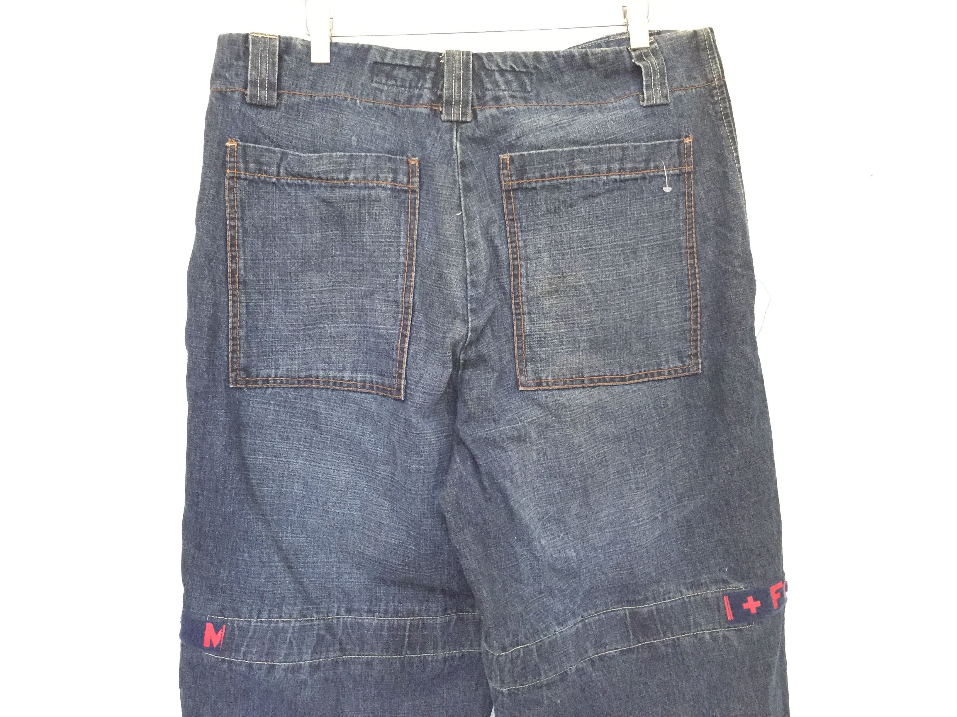 Marithe + Francois Girbaud 90's MFG baggy bondage pants Size US 33 - 9 Thumbnail