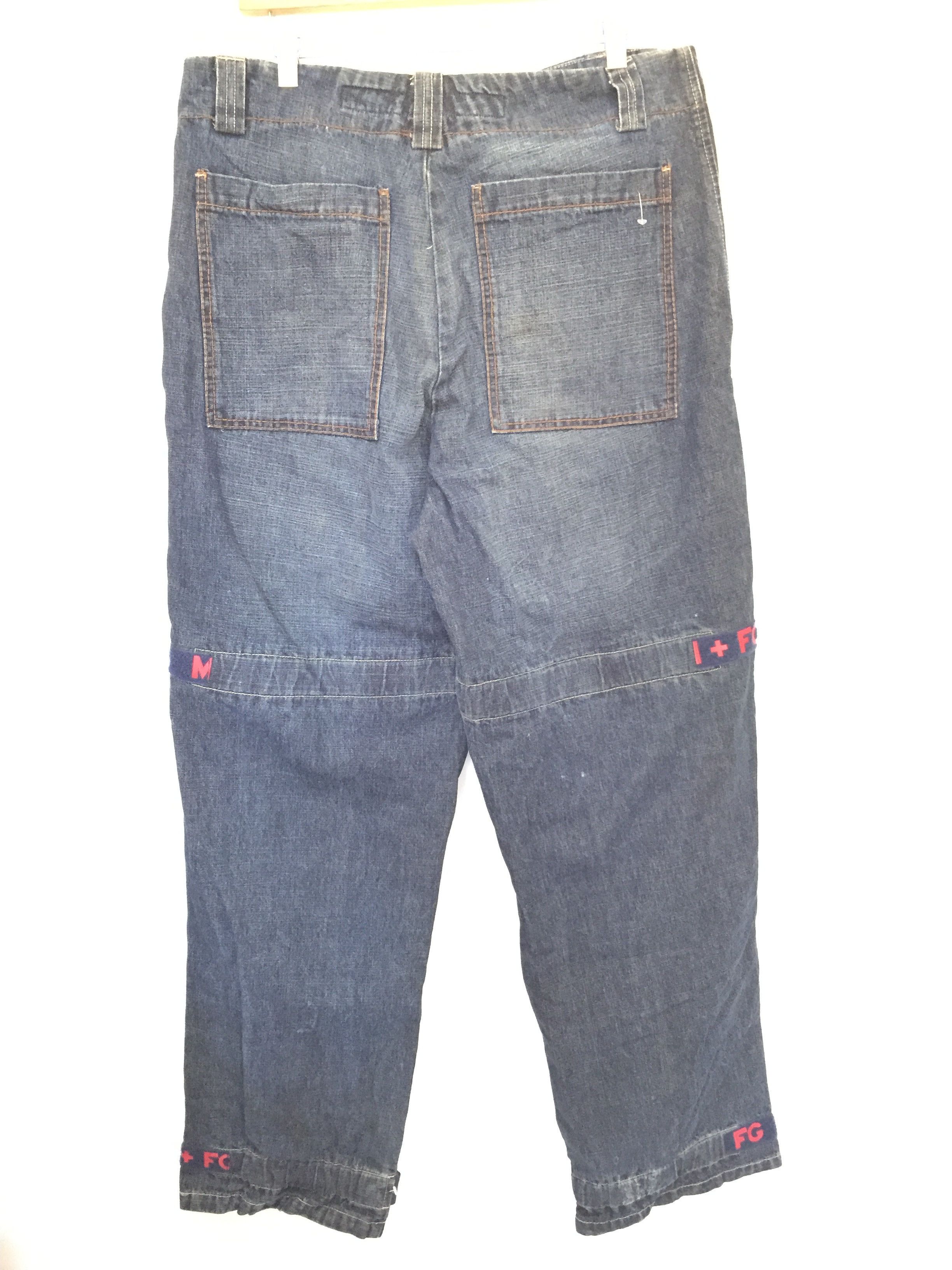 Marithe + Francois Girbaud 90's MFG baggy bondage pants Size US 33 - 8 Thumbnail